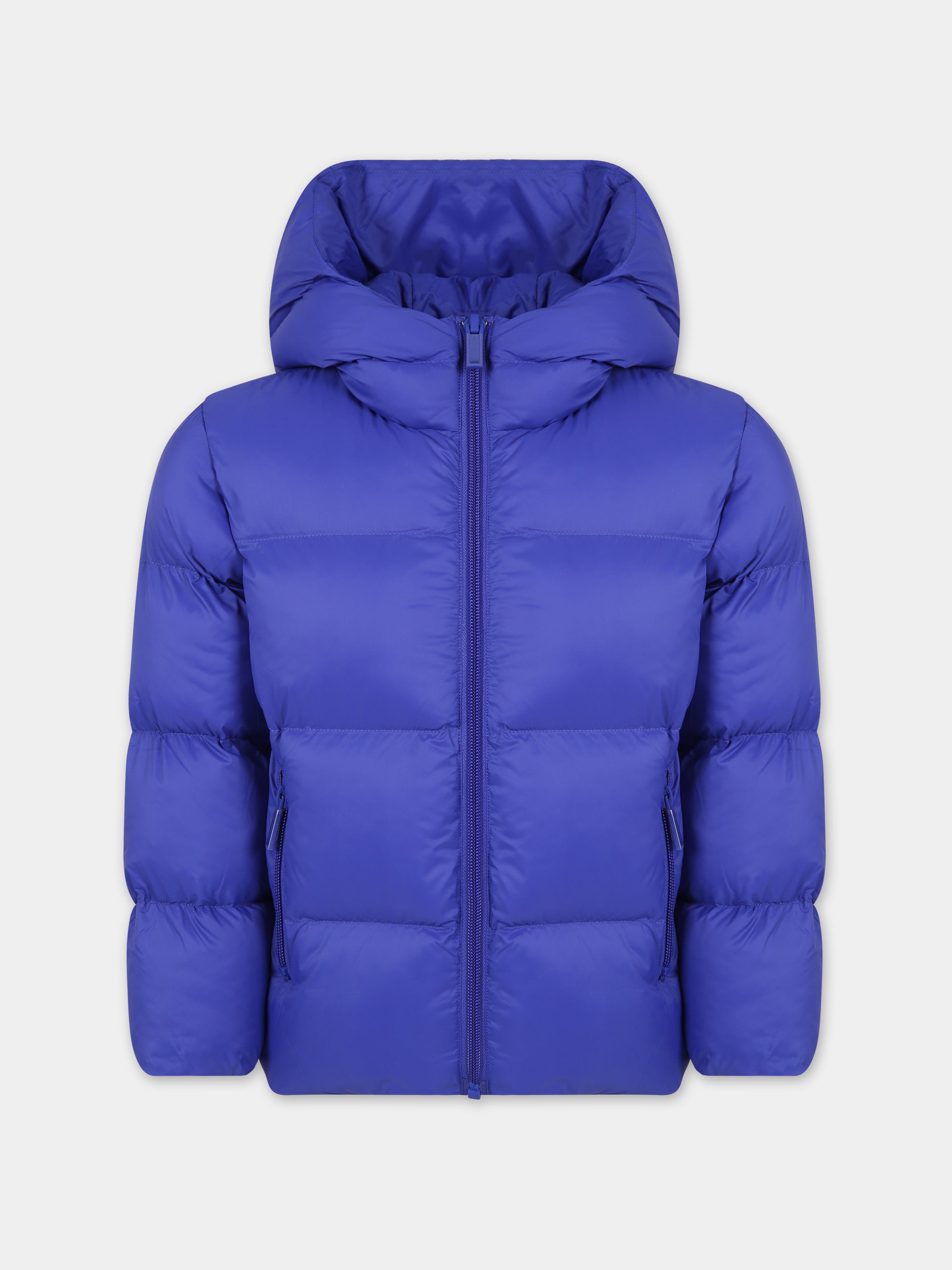 Piumino blu per bambino con logo,Dsquared2,DQ1474 D009D DQ870