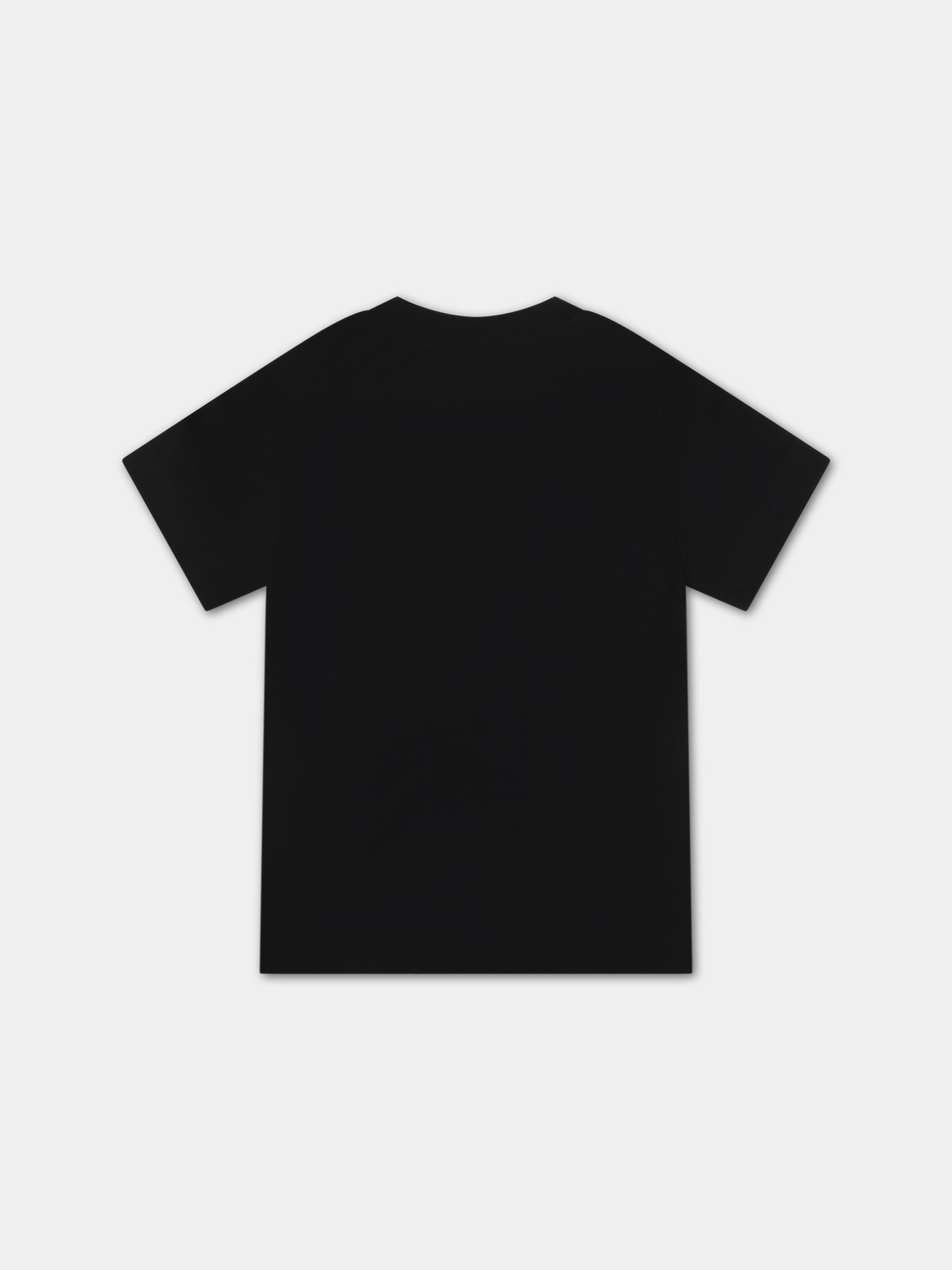 T-shirt nera per neonato con logo,Dsquared2,DQ1293 D00MM DQ900