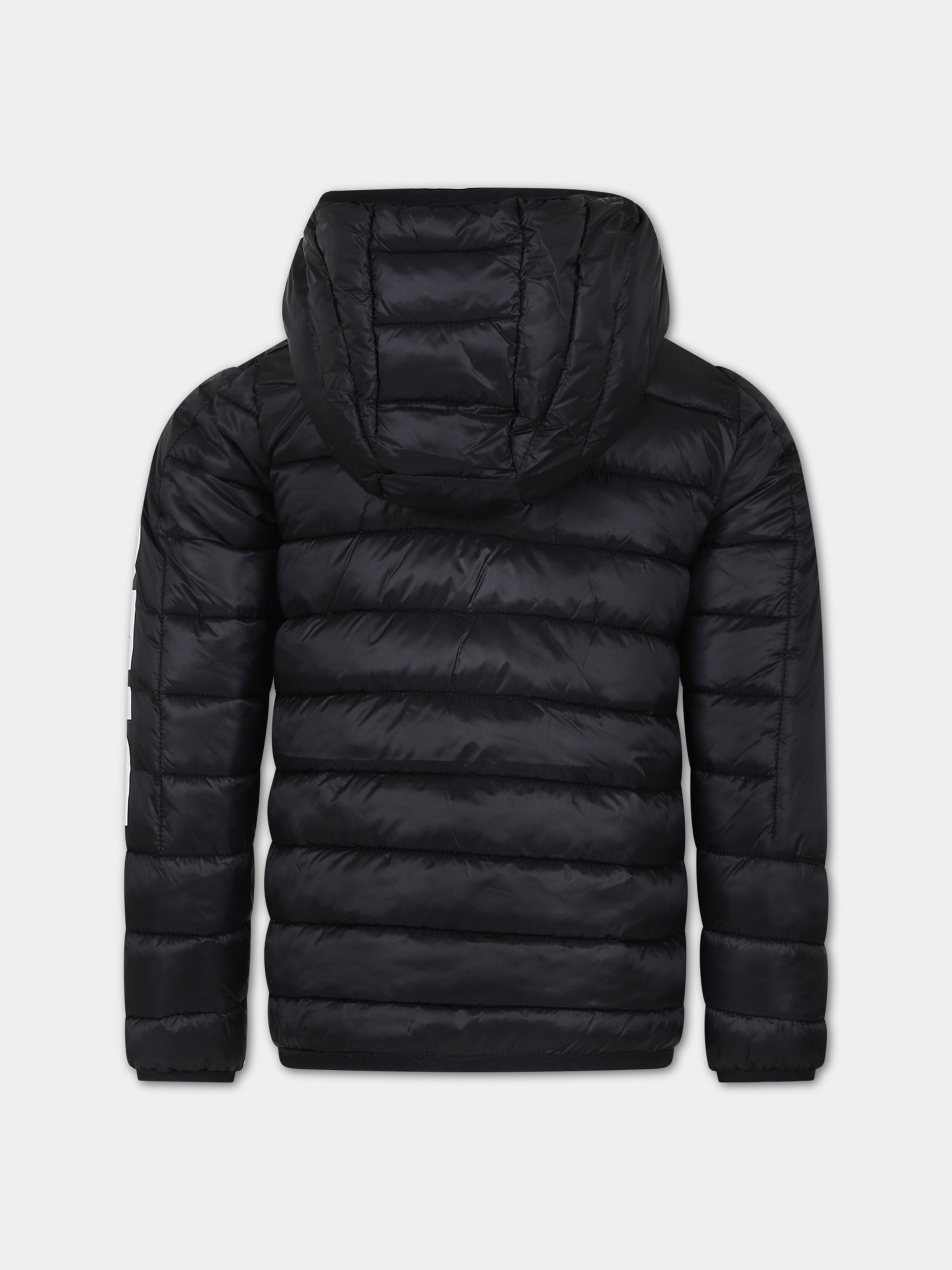 Piumino nero per bambini,Diesel,J01086 KXBDY K900