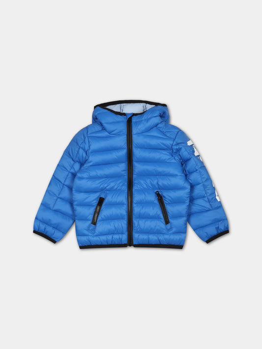 Piumino azzurro per neonati,Diesel,K00330 KXBDY K80H