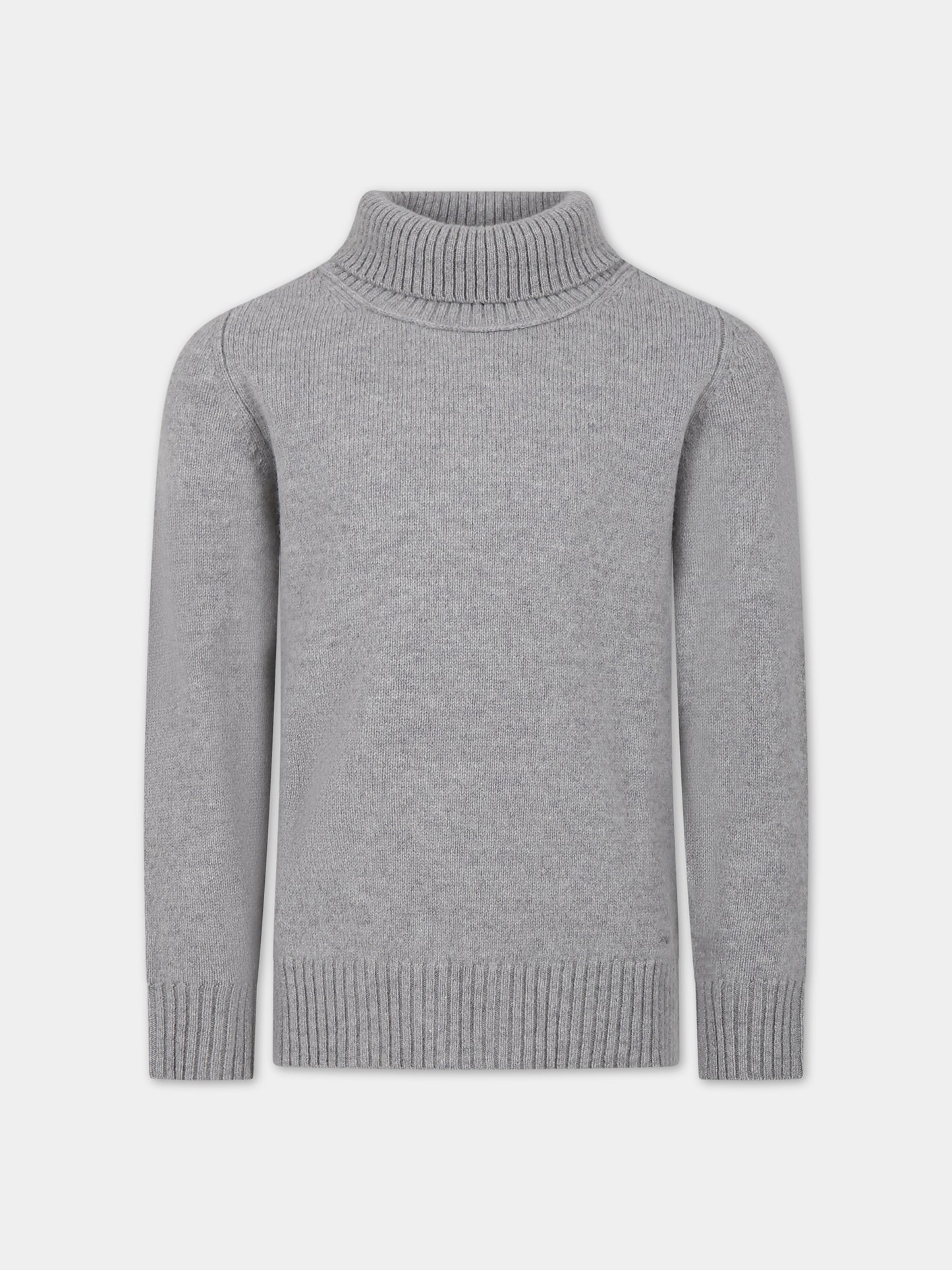 Dolcevita grigio per bambino,Paolo Pecora,PP3098 GRIGIO