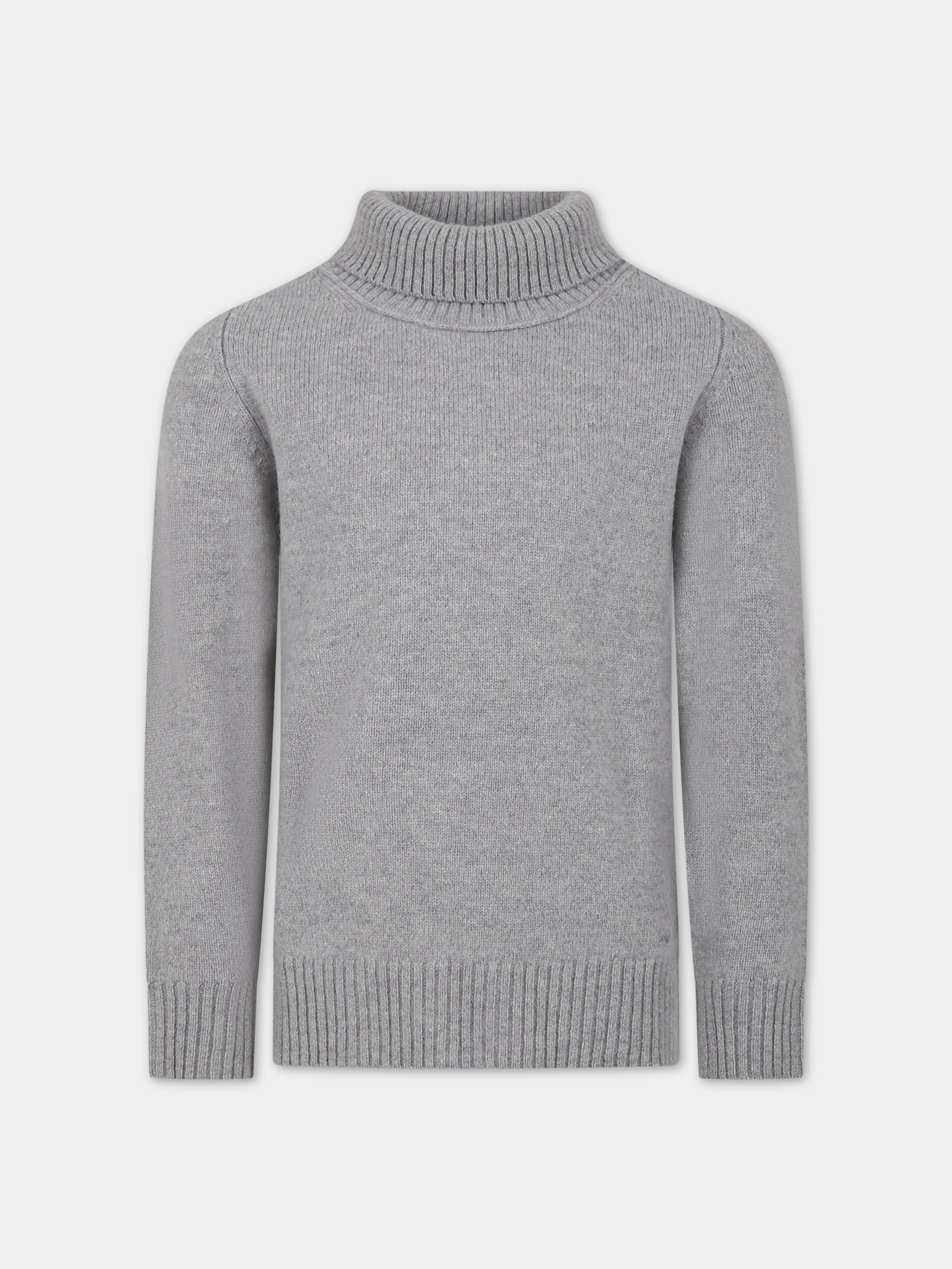 Dolcevita grigio per bambino,Paolo Pecora,PP3098 GRIGIO