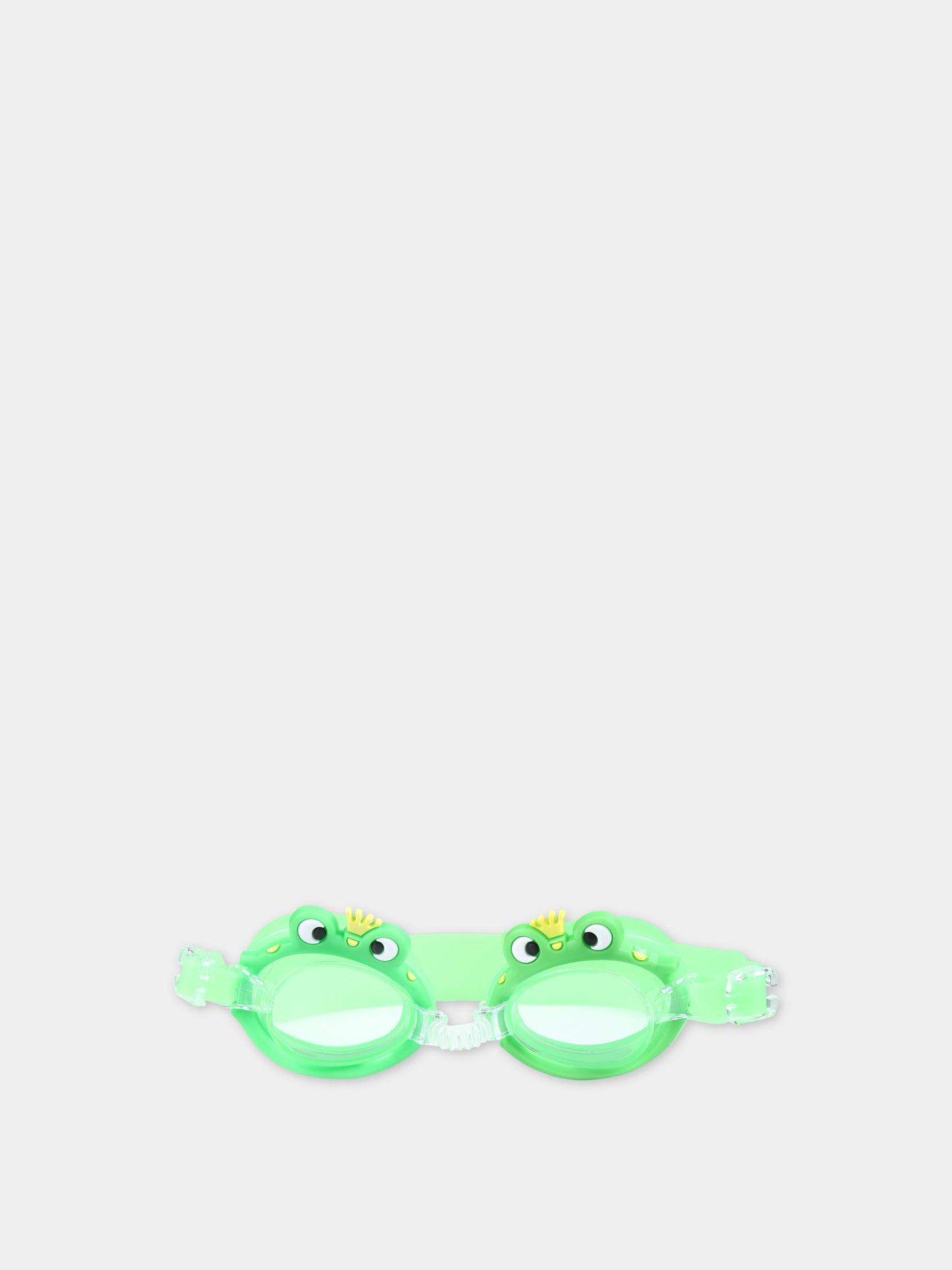 Occhialini verdi per bambini con rane,Illy Trilly,GOOGLES FROG