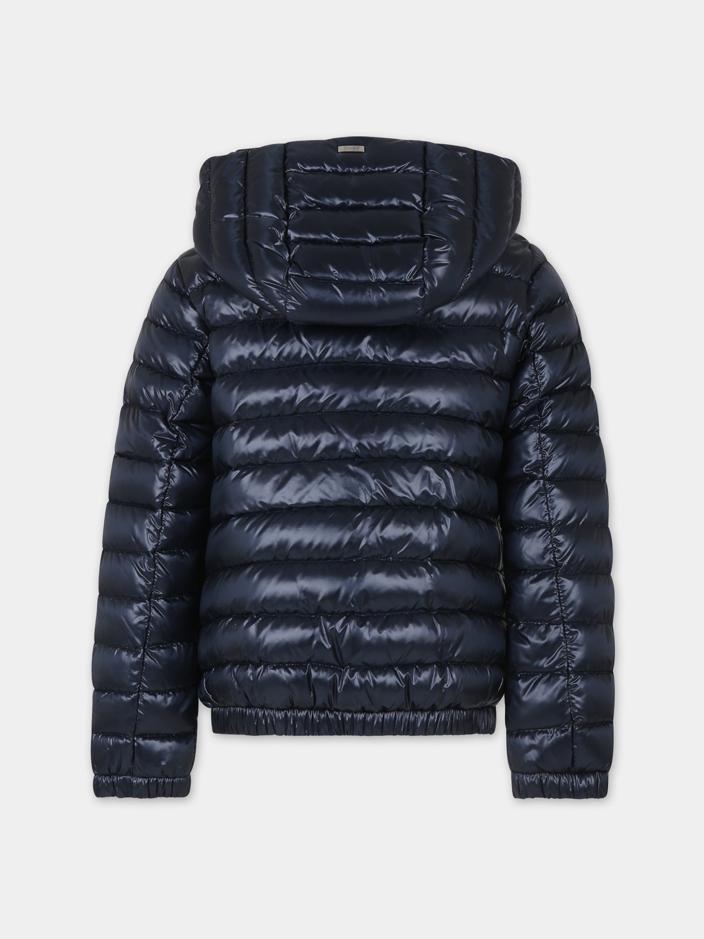 Piumino blu per bambino con logo,Herno Kids,PI000006X 12017 9200