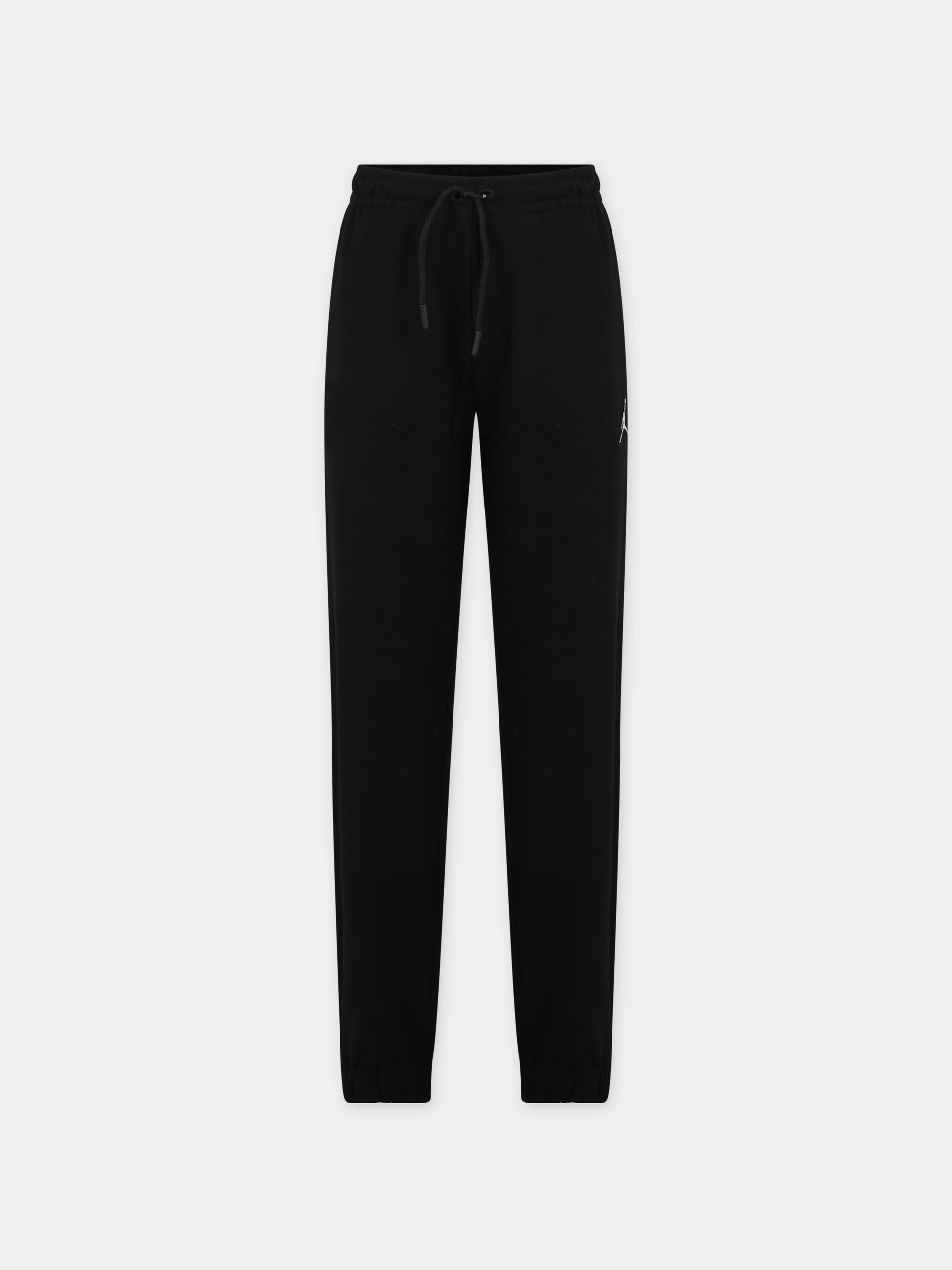 Pantaloni neri per bambini con ricamo,Jordan,95A906 023