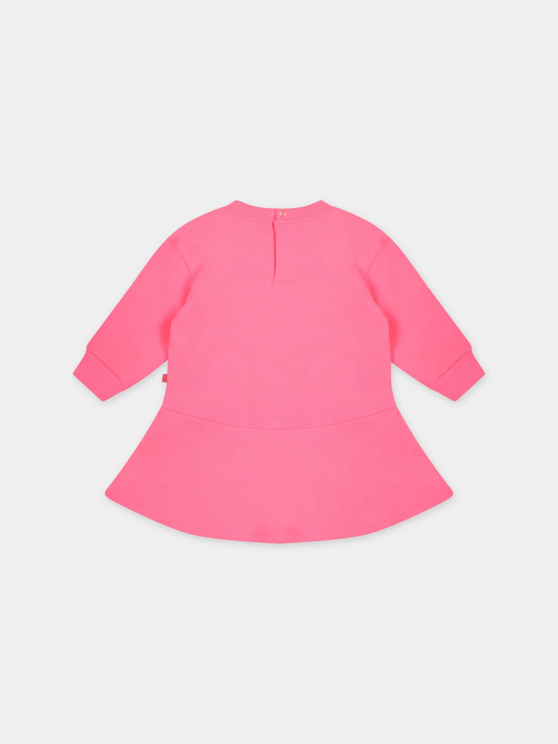 Vestito rosa per neonata con cuori,Billieblush,U02334 473