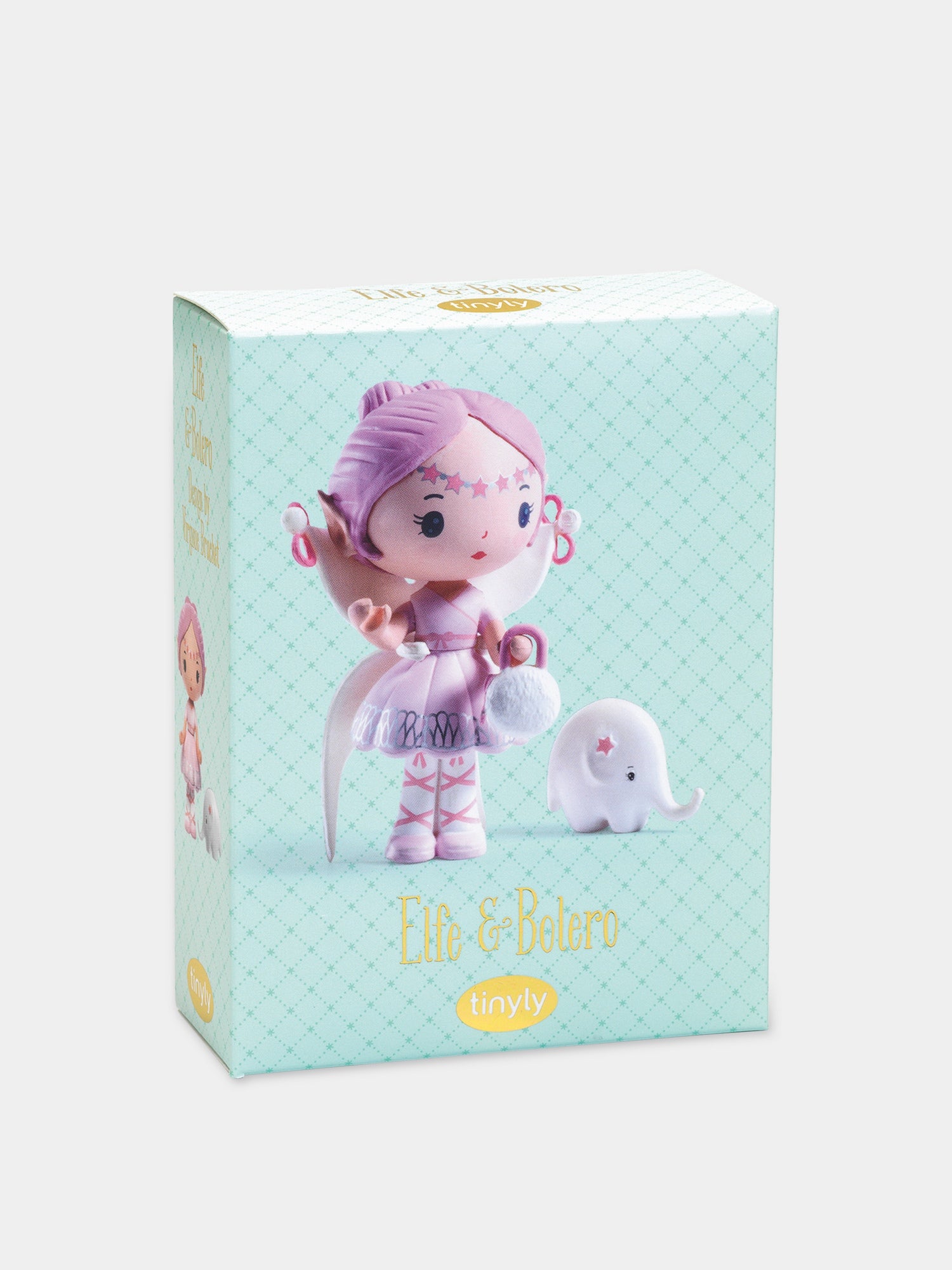 Bambola rosa per bambina con elefante,Djeco,DJ06950