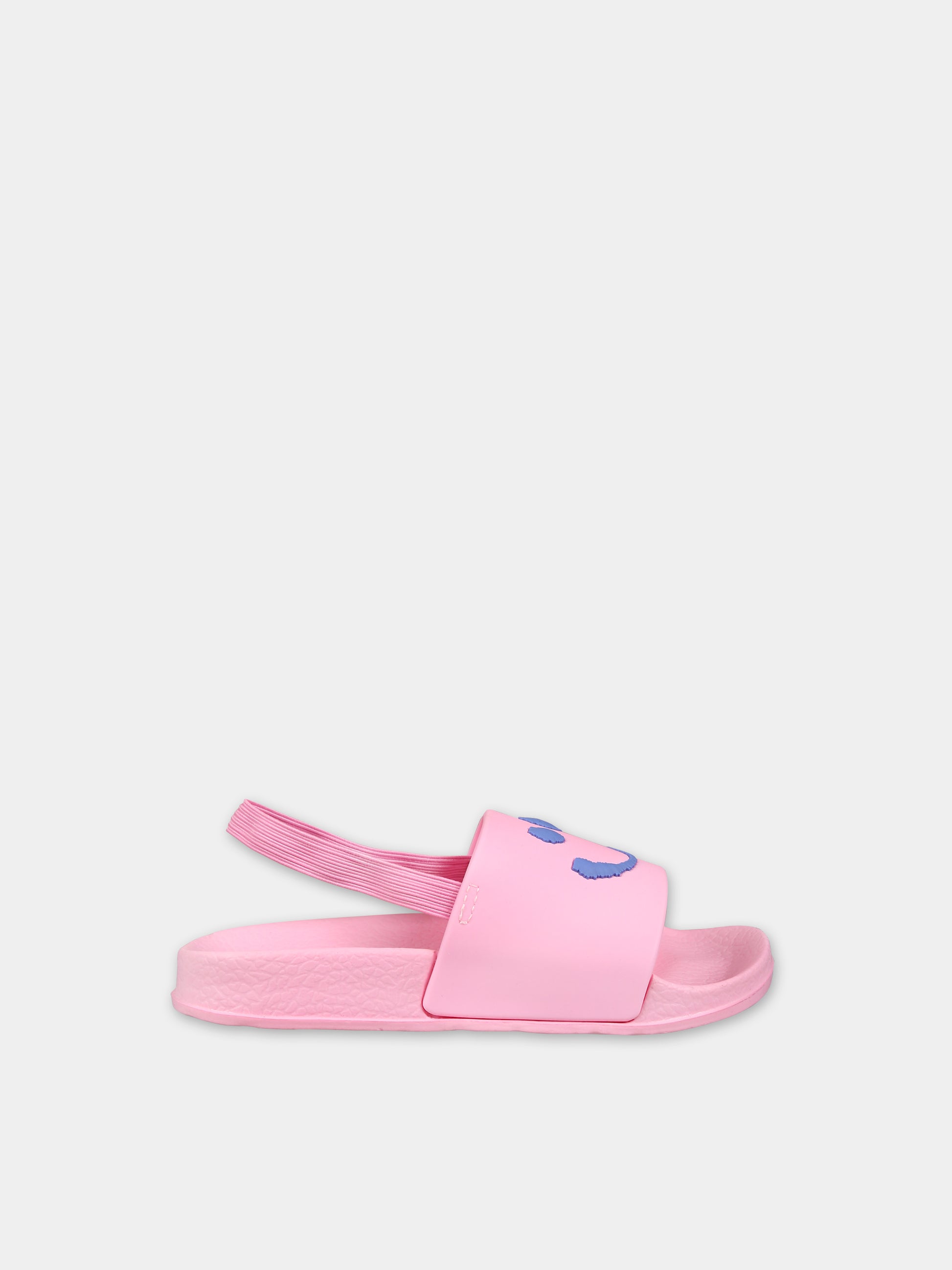 Ciabatte rosa per neonata con smile,Molo,7S24U202 3401-