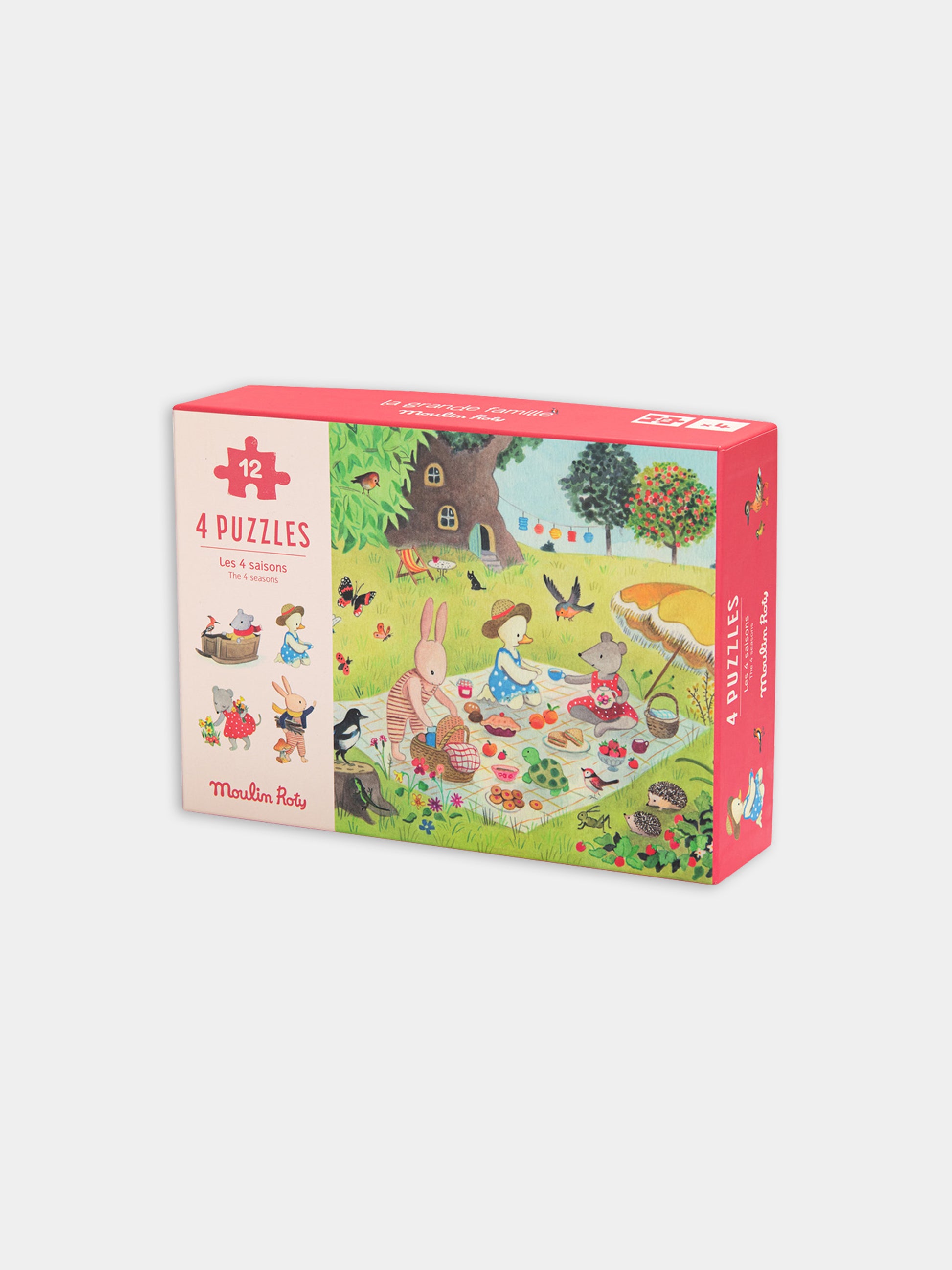 Puzzle multicolor per bambini,Moulin Roty,632440