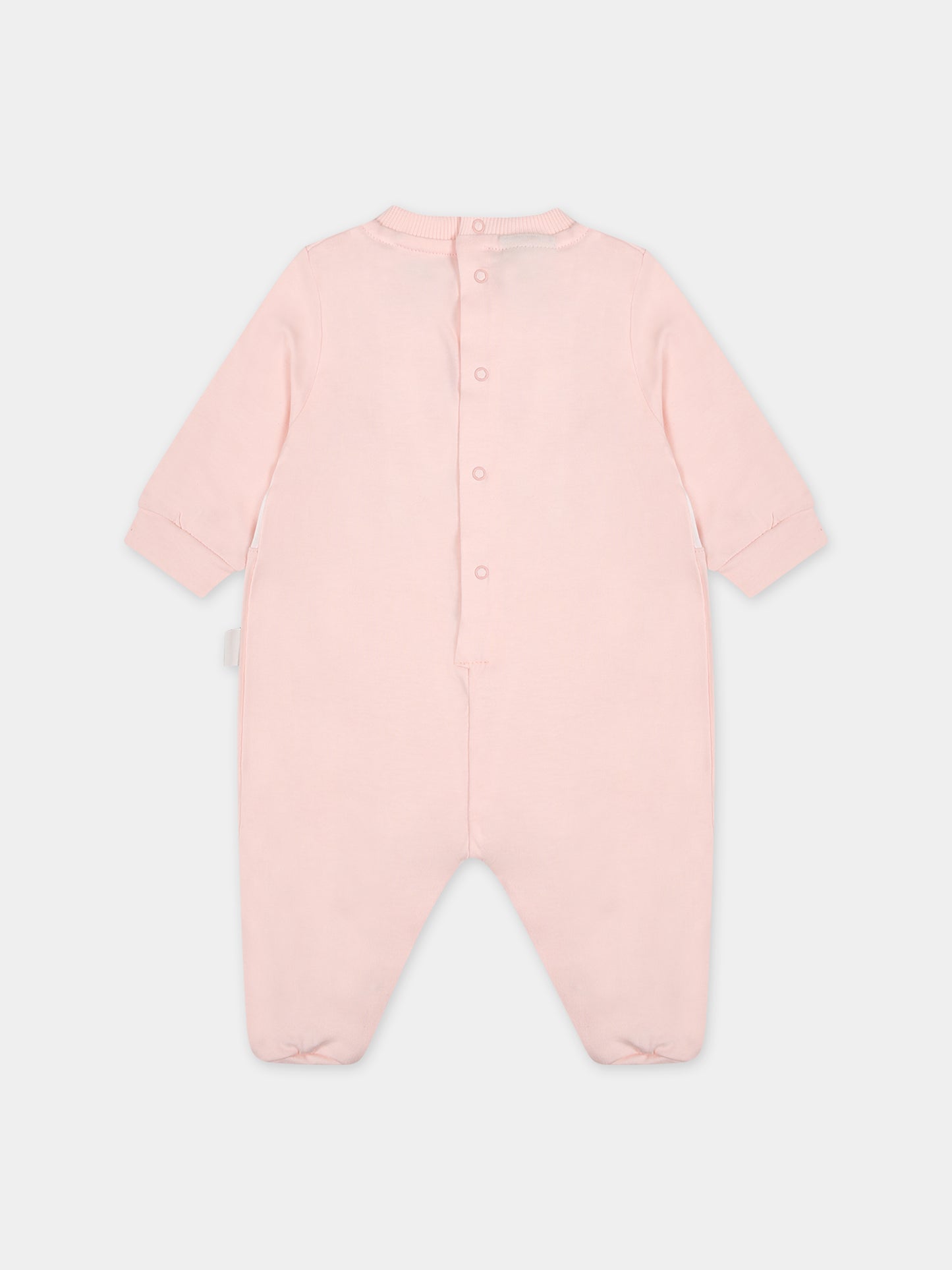 Tutina per neonata con logo,Gcds Kids,GNY007 LCA33 52483