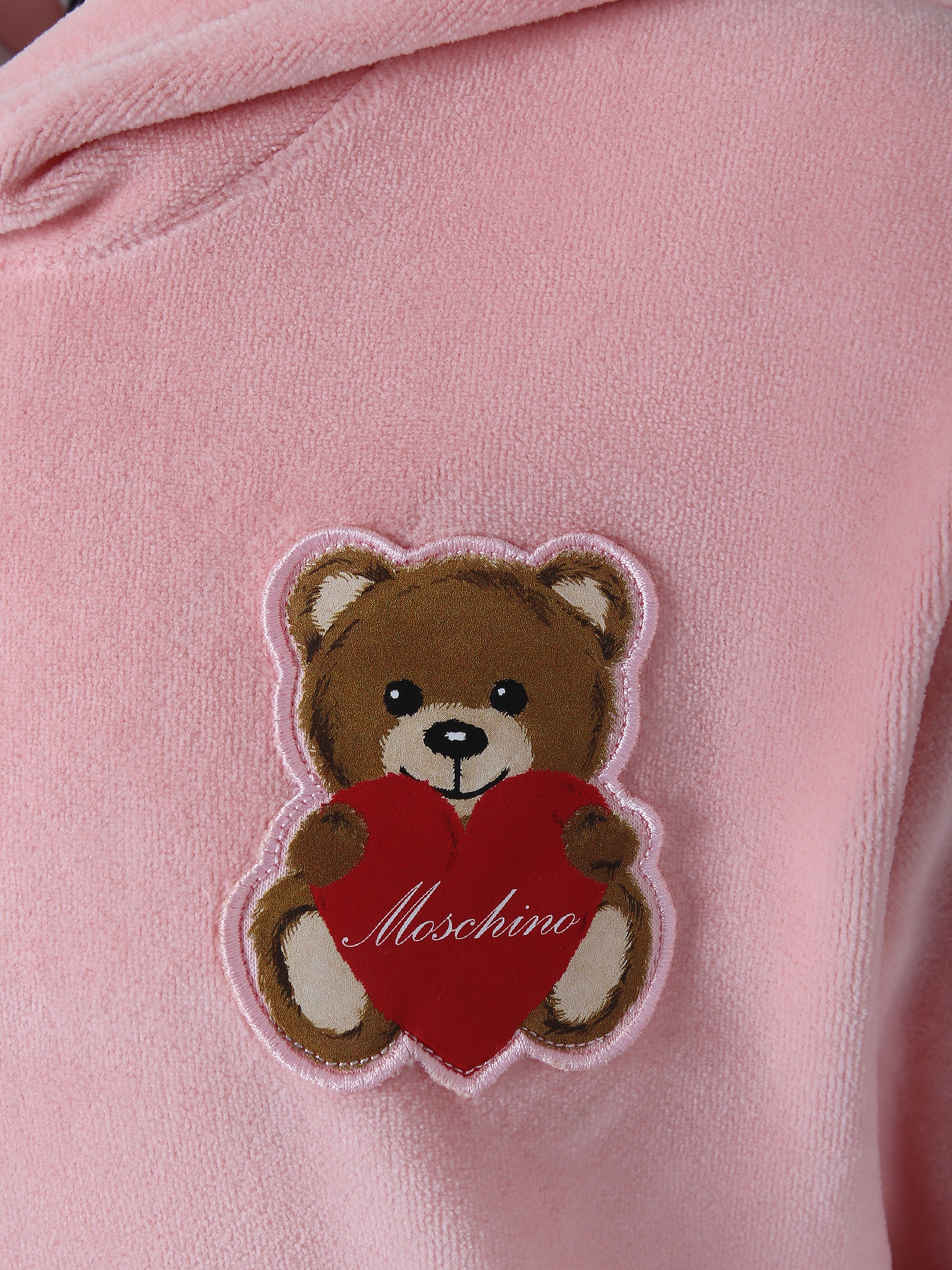 Completo rosa per bambina con Teddy Bears e logo,Moschino Kids,HDK02L LGA07 50209