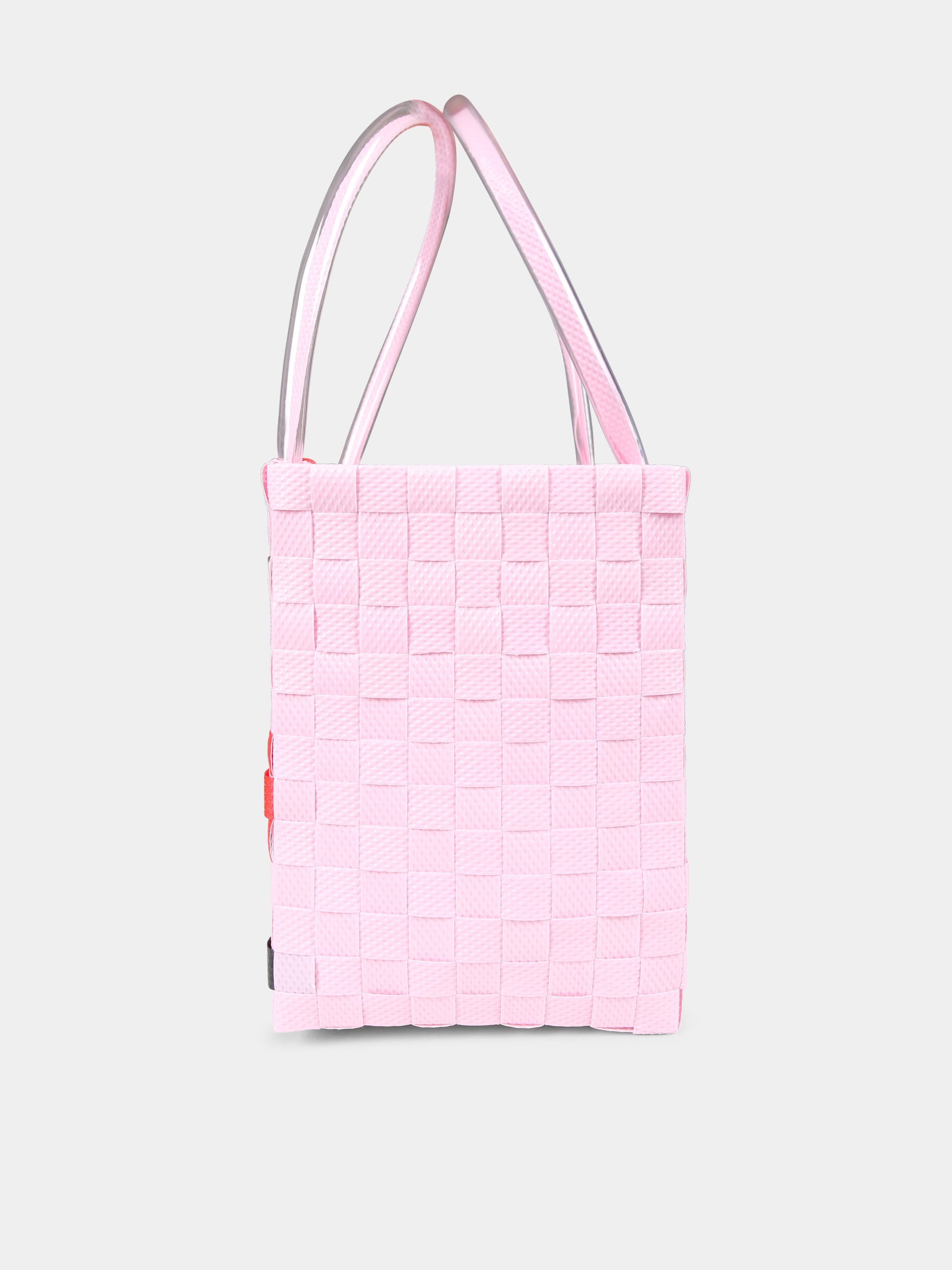 Borsa rosa per bambina con logo,Marni Kids,M01287 M00IW MW88F 0MC39