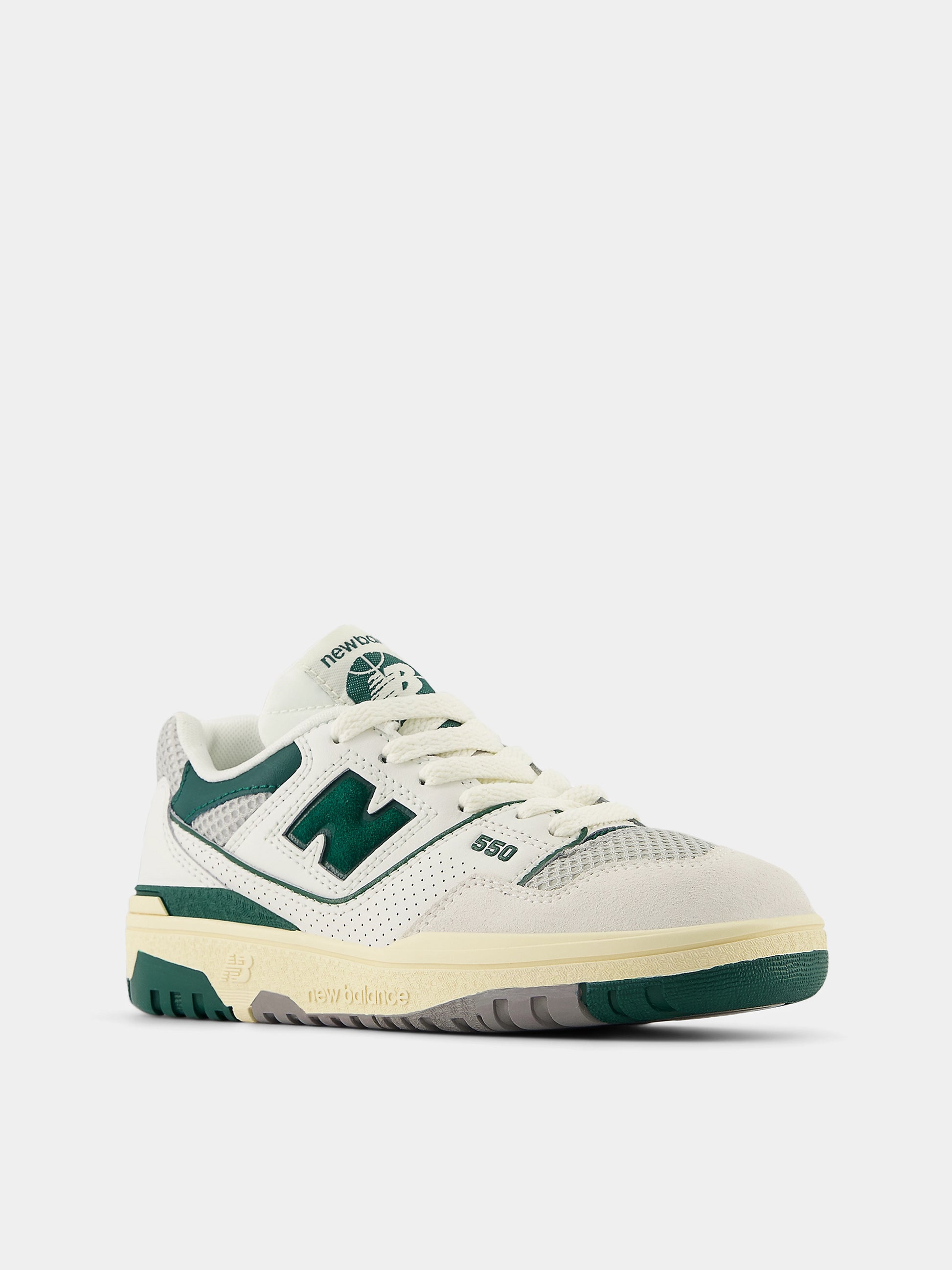 Sneakers 550 bianche per bambini con logo,New Balance,PSB550CS