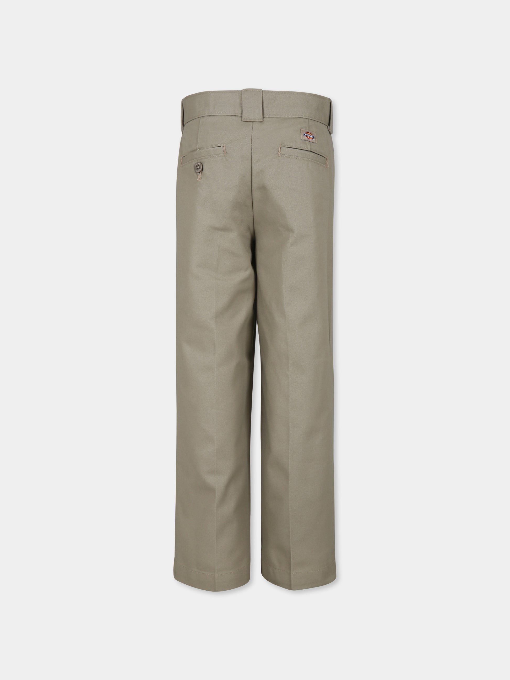 Pantaloni 874 beige per bambino con logo,Dickies,DK0QP874DSR1