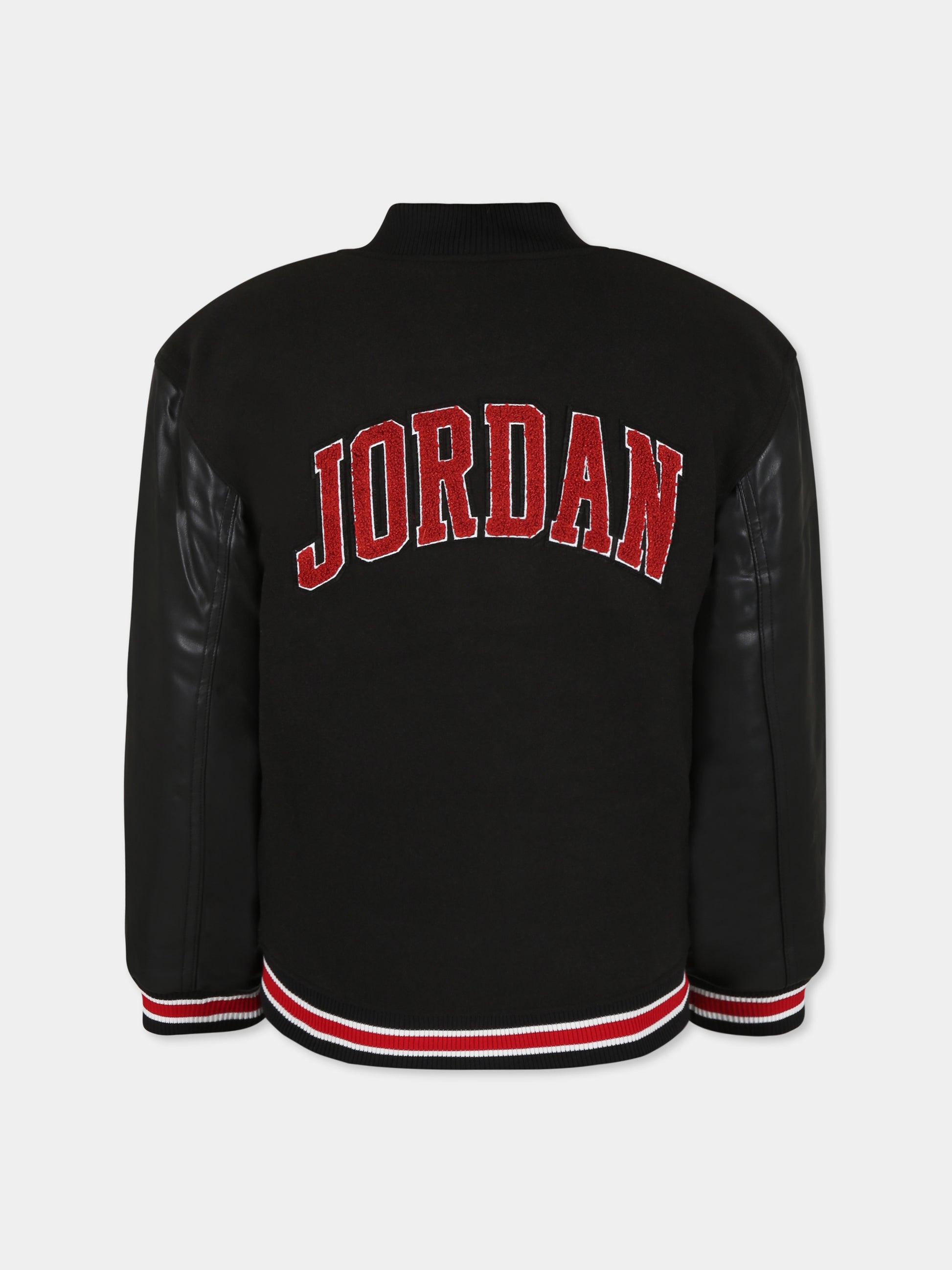 Bomber nero per bambino con Jumpman,Jordan,95D197 023