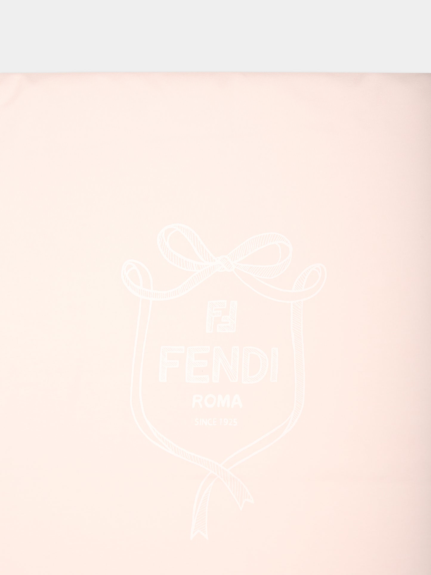 Coperta rosa per neonata con logo Fendi,Fendi Kids,BUJ280 ST8 F0C11
