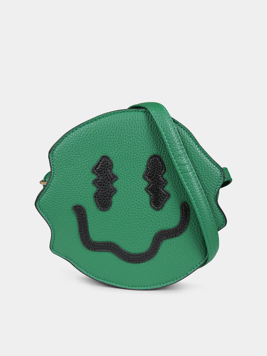 Borsa verde per bambina con smile,Molo,7W24V108 8951