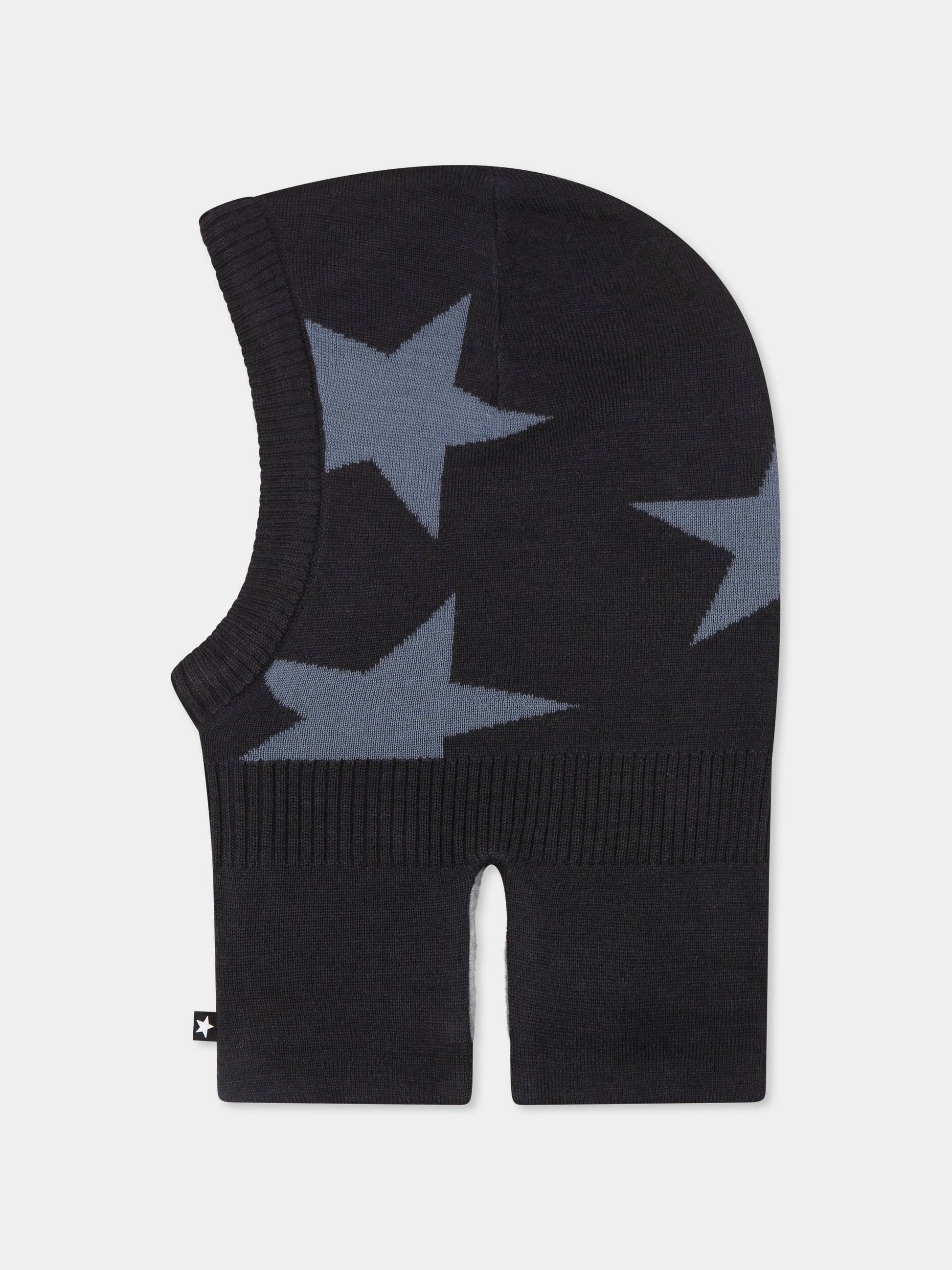 Balaclava blu Snow per bambini con stelle,Molo,7W24S401 8943