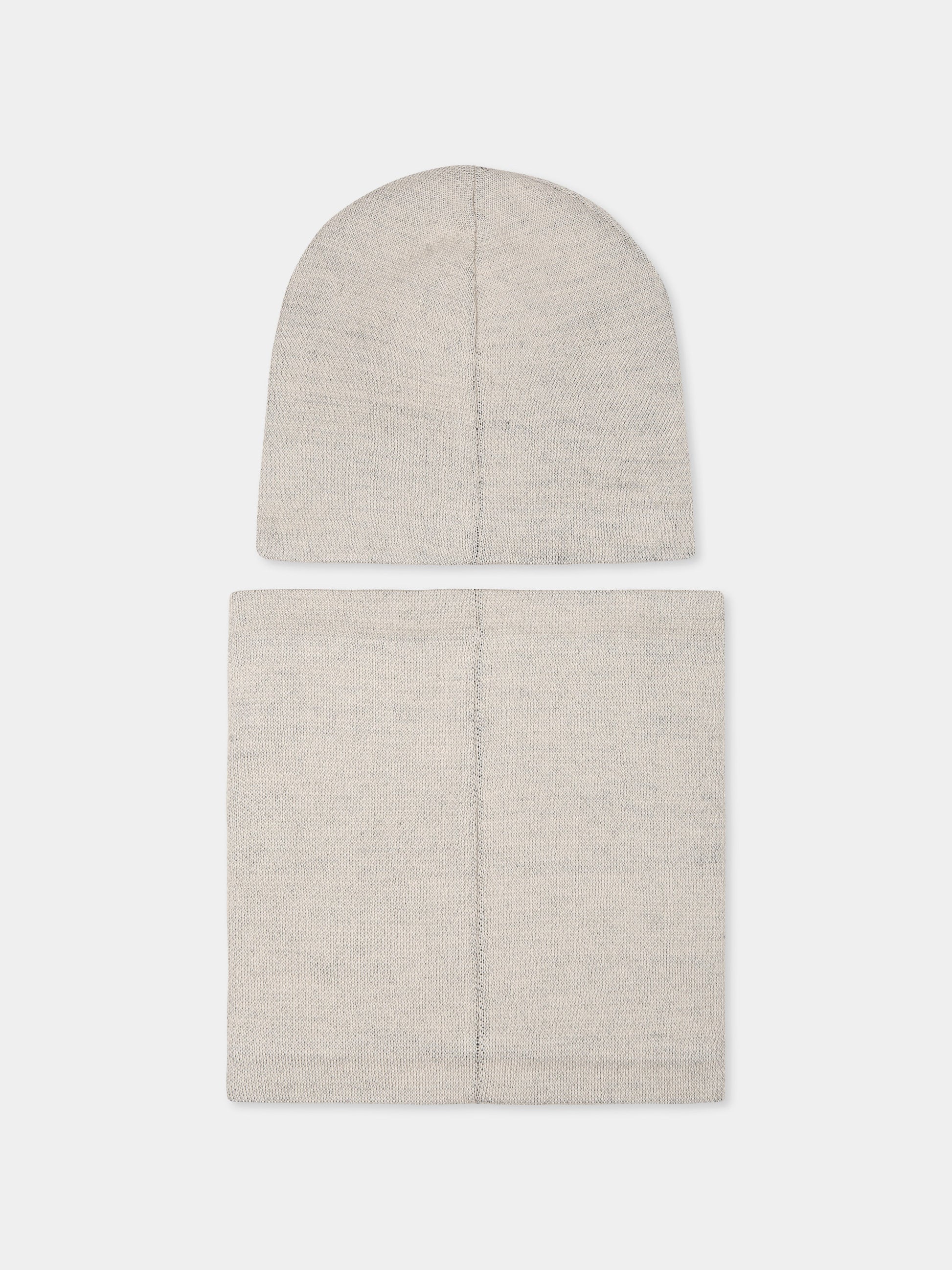 Set accessori beige per bambini con motivo orso polare,Molo,7W24S304 1058