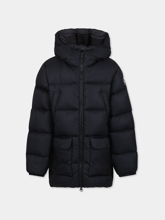 Black padded coat for boy