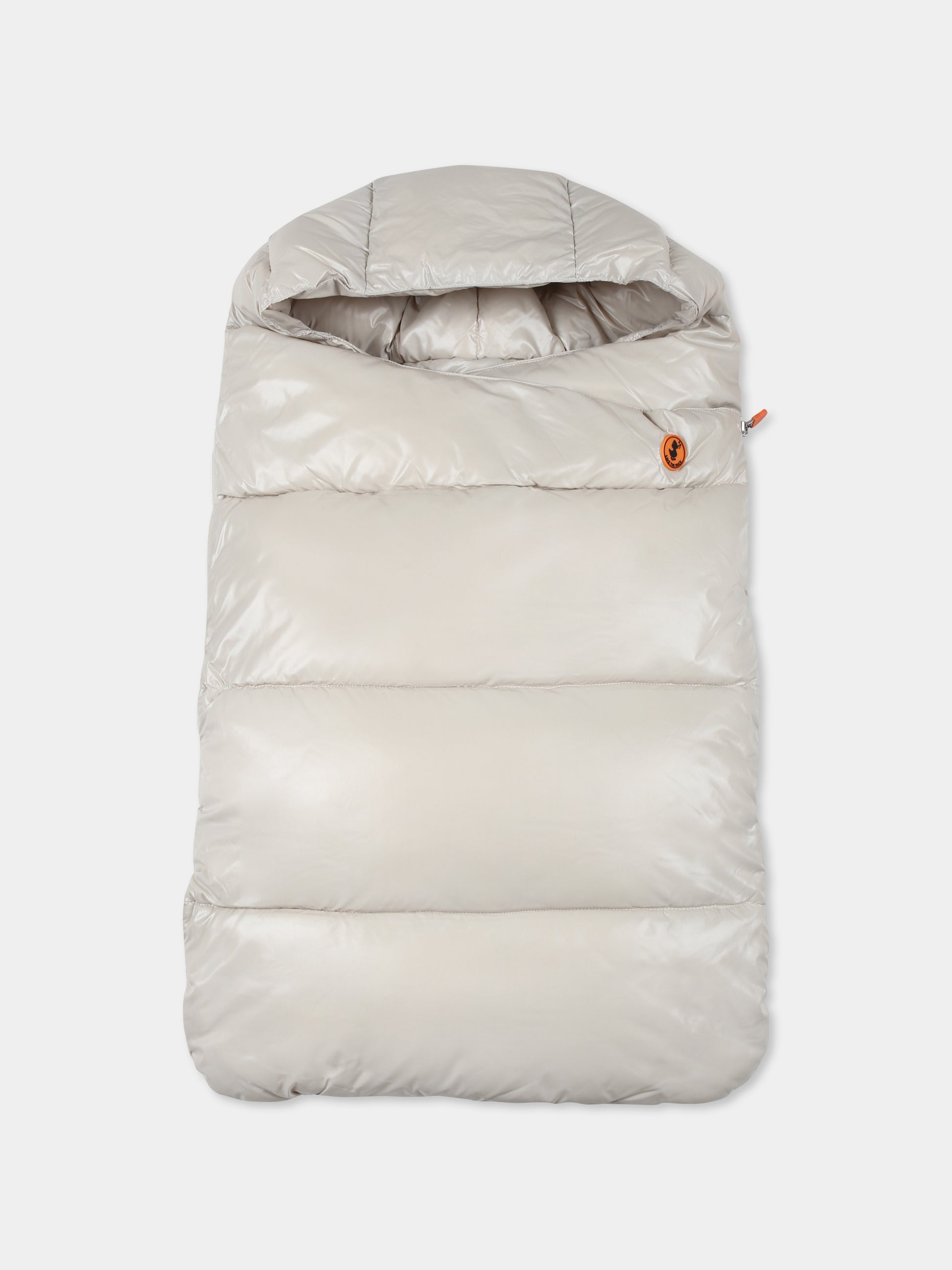 Sacco nanna Kay beige per neonati con logo,Save The Duck Kids,I30001X LUCK19 40019