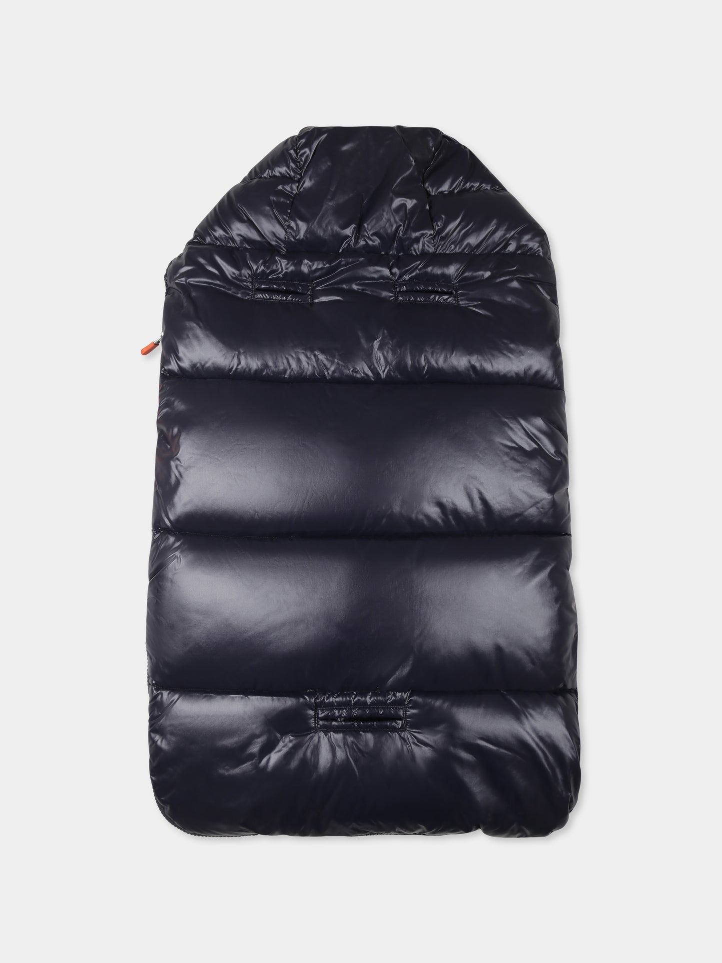 Sacco nanna Kay blu per neonati con logo,Save The Duck Kids,I30001X LUCK19 90010