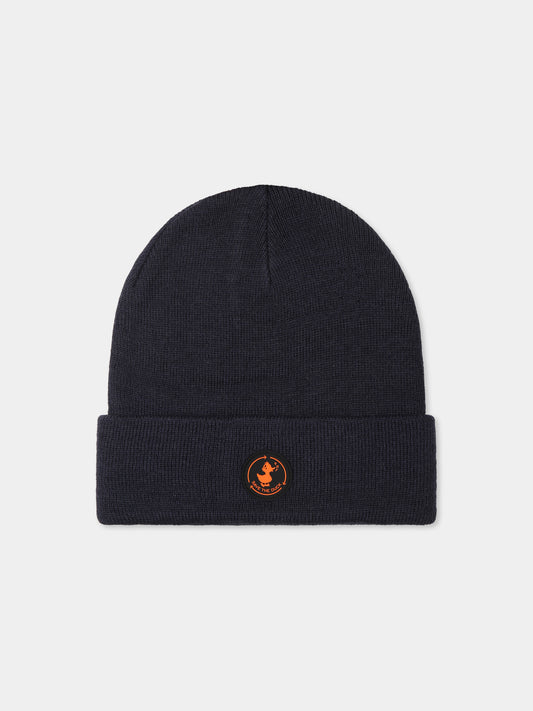 Berretto Fivel blu per bambini con logo,Save The Duck Kids,JY1512U EPOL19 90000