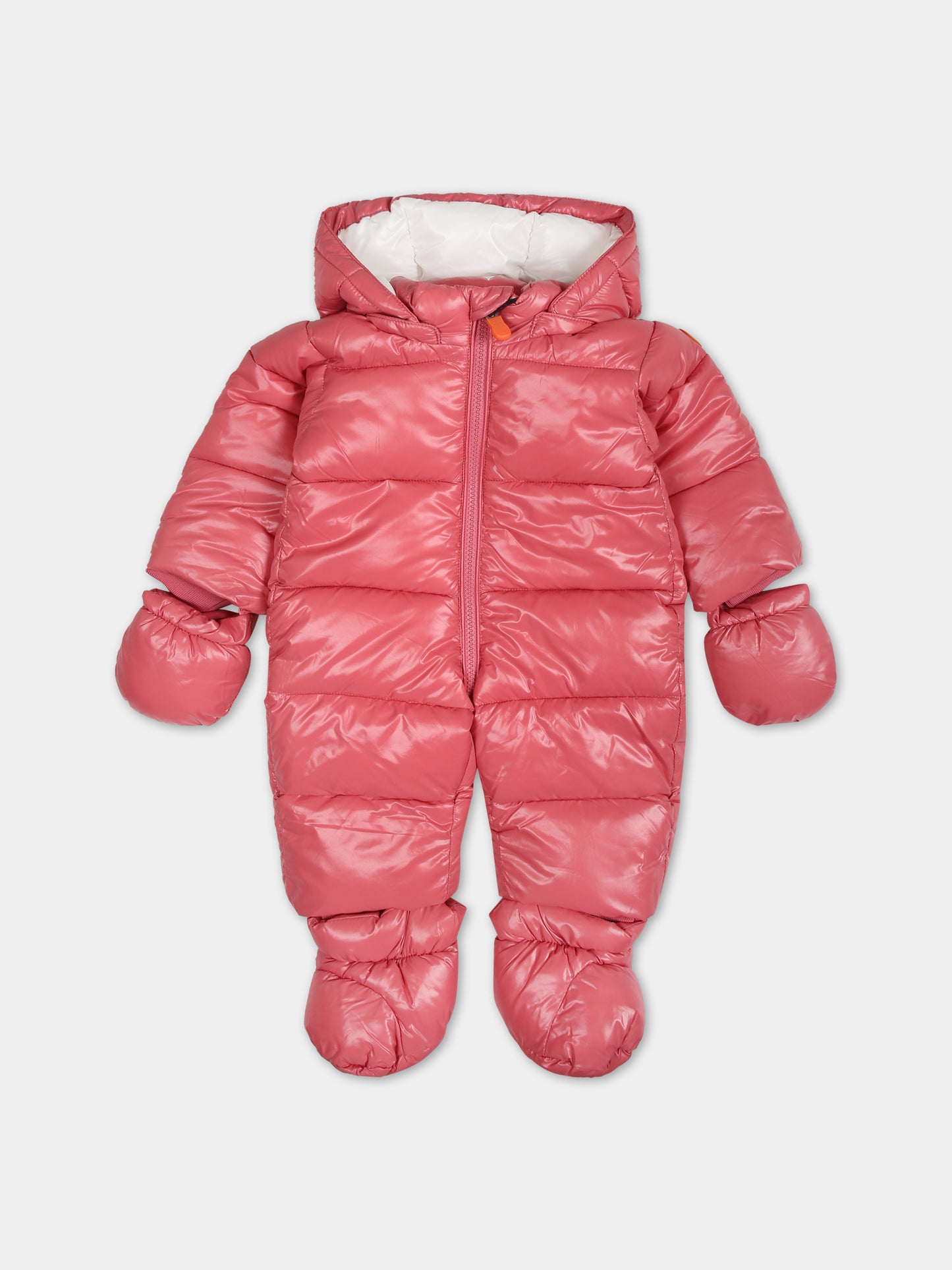 Tuta Shell rosa per neonata con logo,Save The Duck Kids,I30002X LUCK17 80036