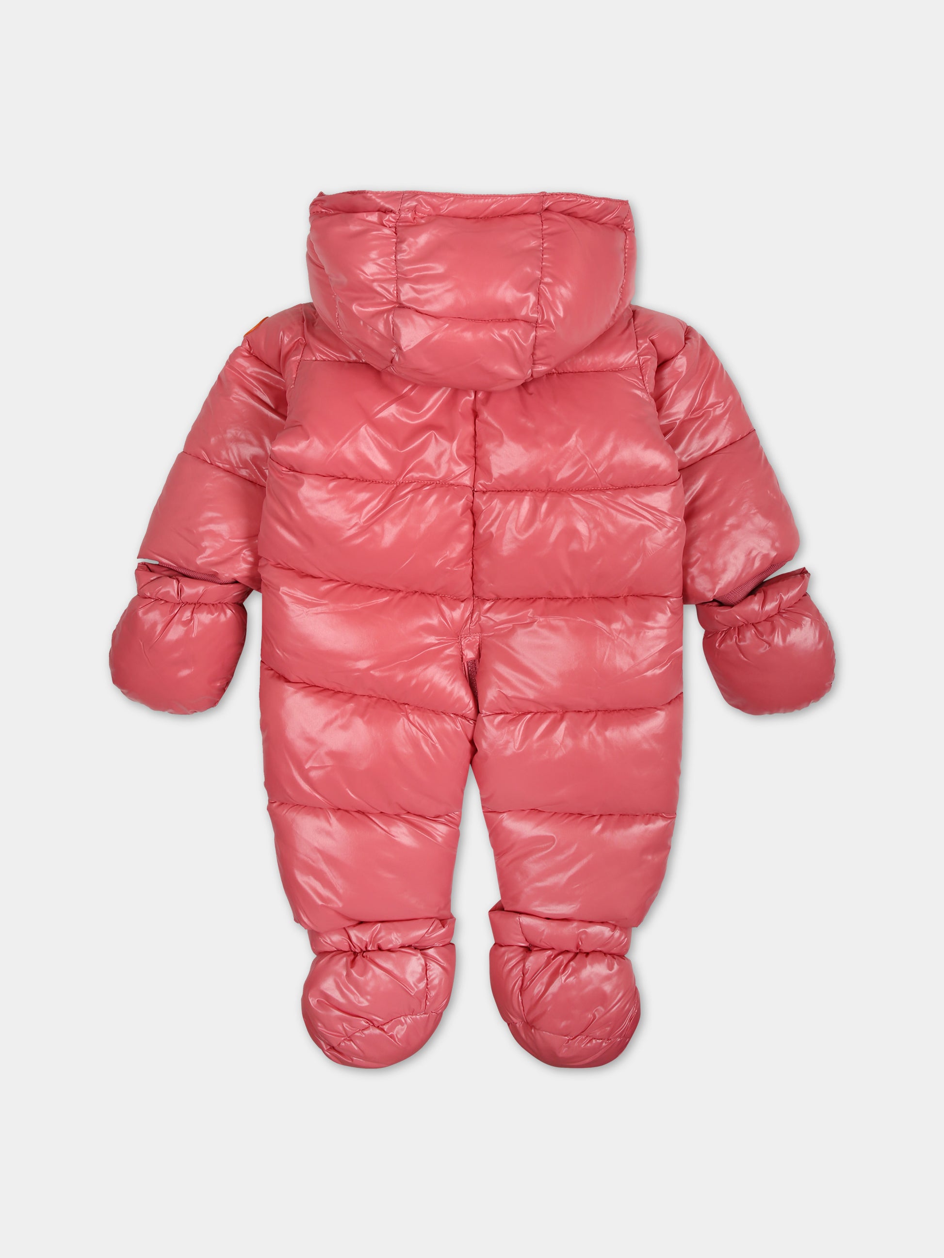 Tuta Shell rosa per neonata con logo,Save The Duck Kids,I30002X LUCK17 80036