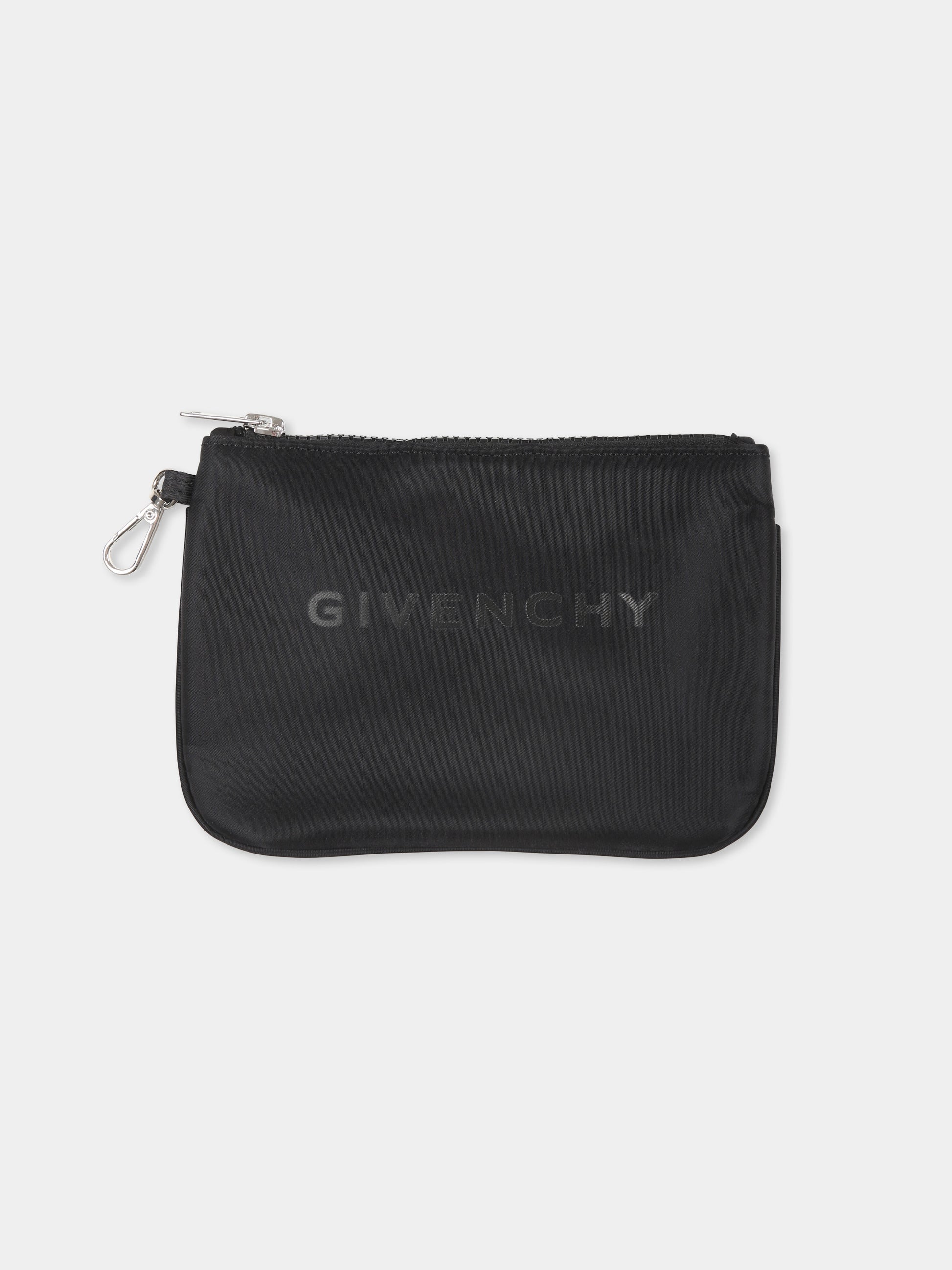 Borsa mamma nera per neonati con logo,Givenchy Kids,H30528 09B