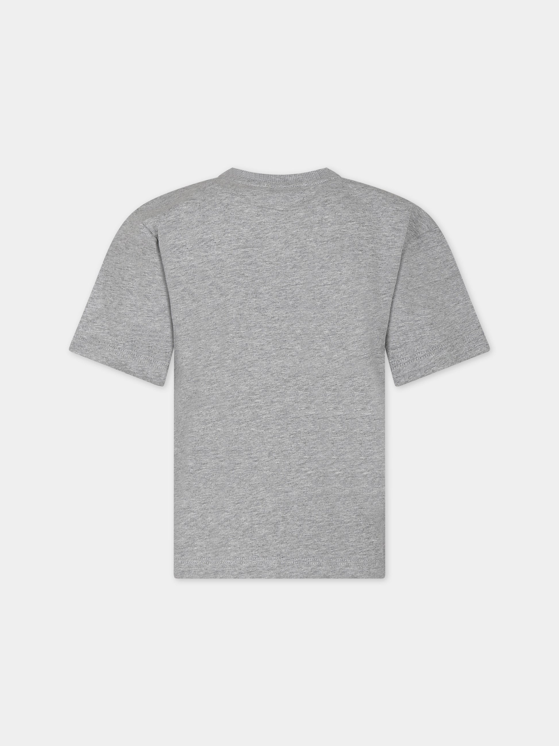 T-shirt grigia per bambino con Teddy Bears,Moschino Kids,HQM03R LAA20  60901