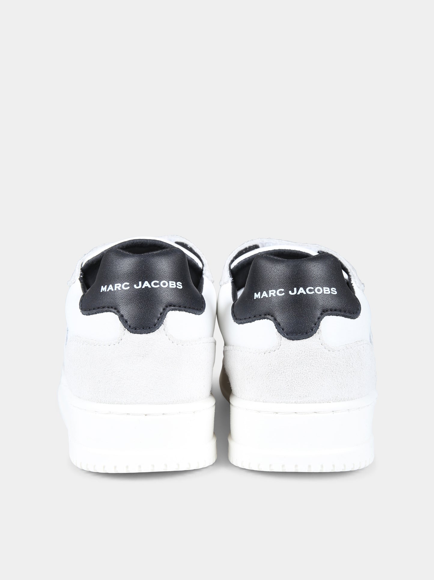 Sneakers bianche per bambini con logo,Marc Jacobs,W60382 126