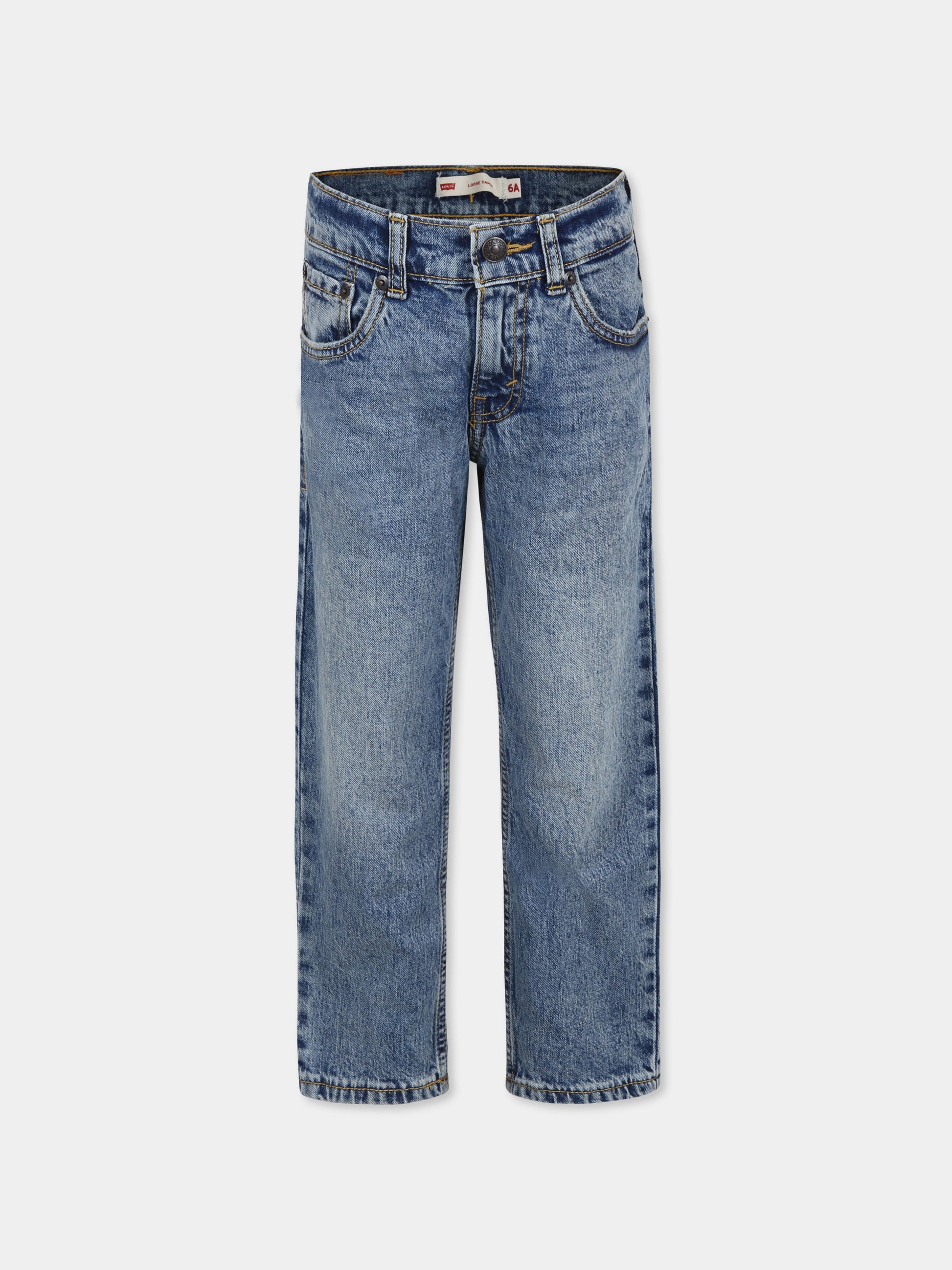 Jeans blu per bambino con logo,Levi's Kids,EL229 BGN