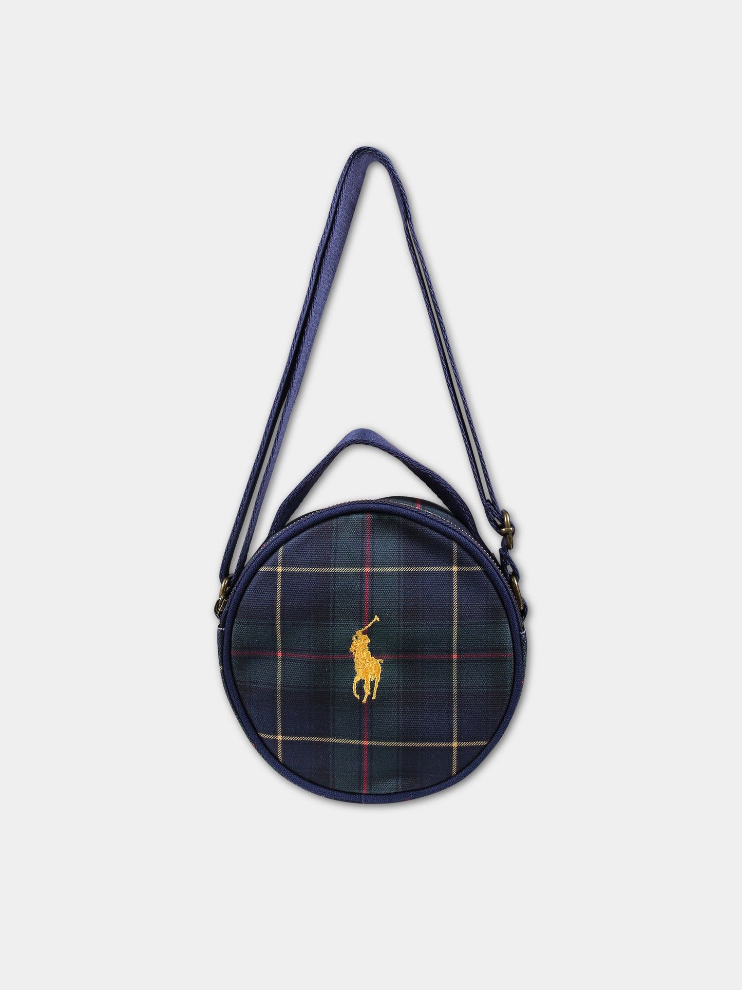 Borsa blu per bambina con logo,Ralph Lauren Kids,23WRL4AR106 ECD