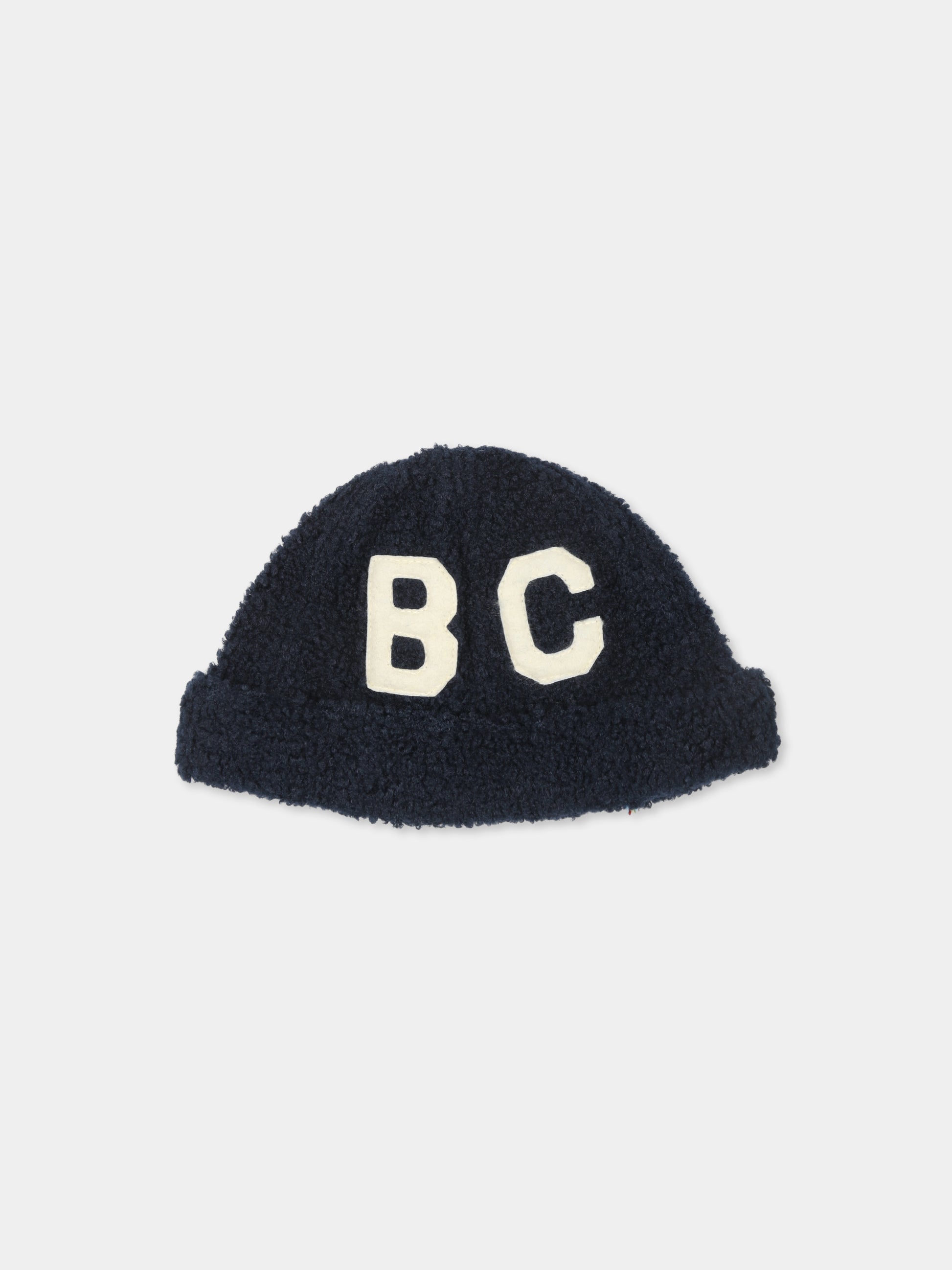 Berretto blu per bambini con logo,Bobo Choses,B224AI035