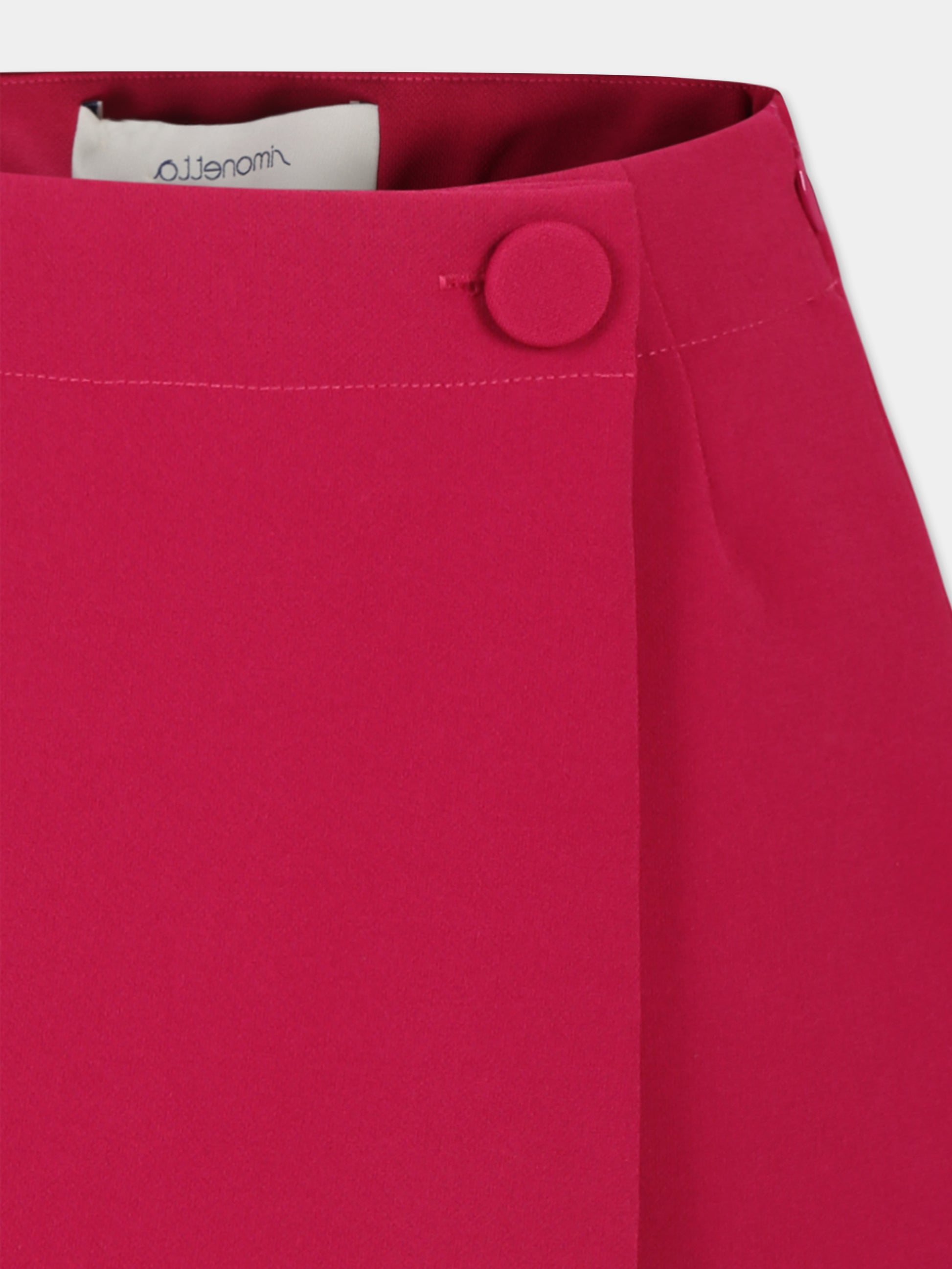 Shorts fucsia per bambina,Simonetta,SV7A21 K0198 50B