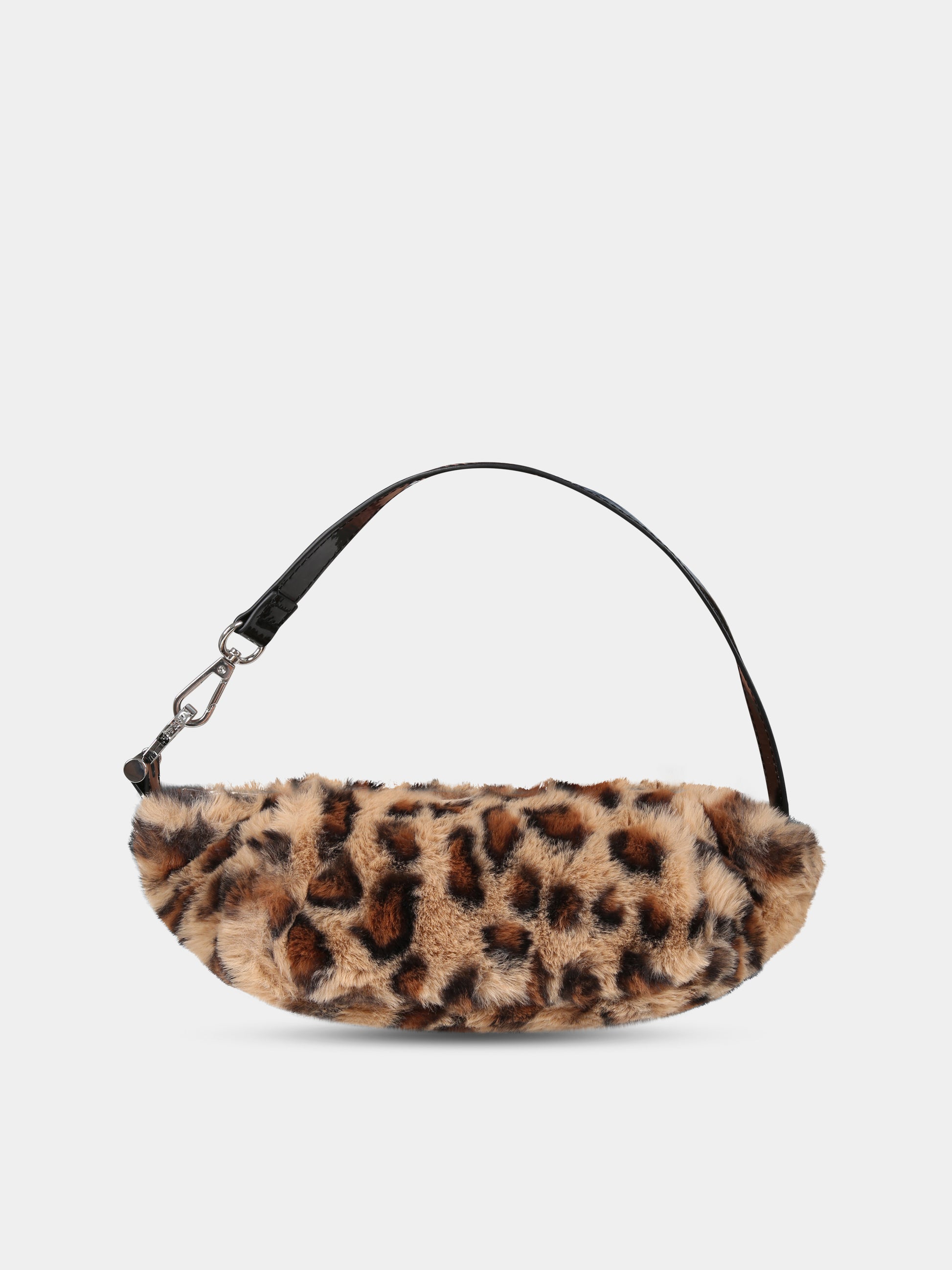 Borsa marrone per bambina con stampa animalier,Max&co,MX0086 MX034 MAXW2F MXC03