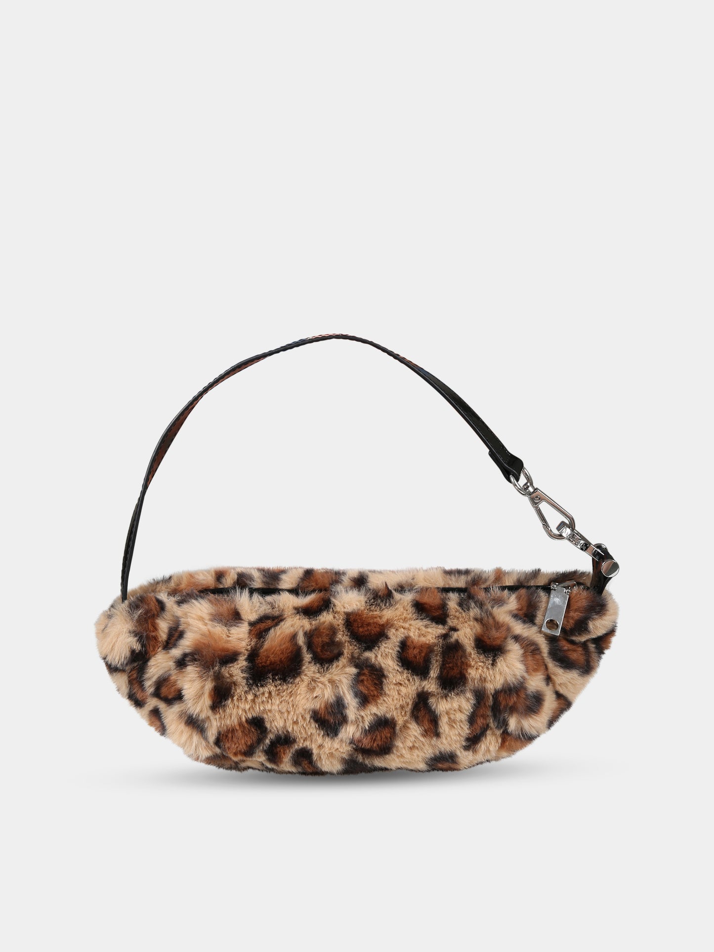 Borsa marrone per bambina con stampa animalier,Max&co,MX0086 MX034 MAXW2F MXC03