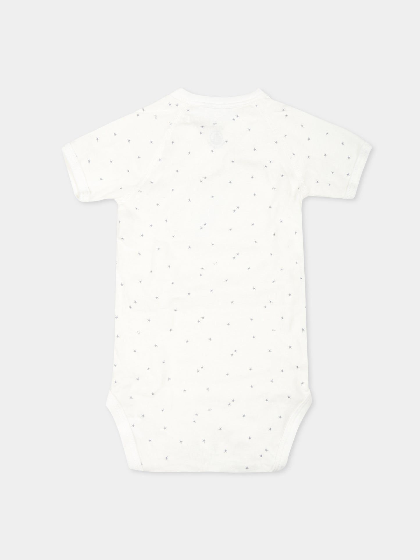 Set bianco per neonati con conigli e stelle,Petit Bateau,A0AV0 VARIANTE 1 00
