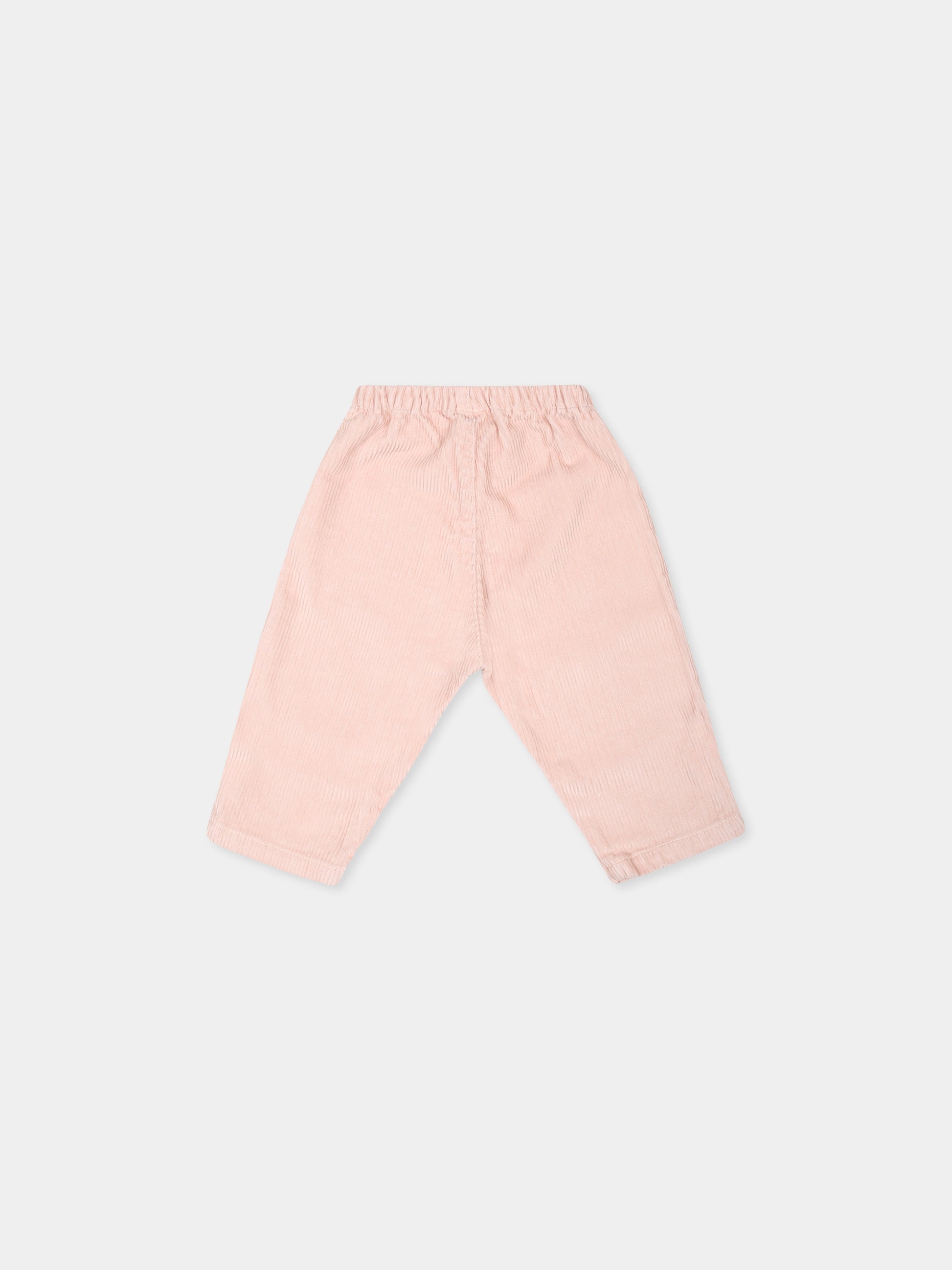 Pantaloni rosa per neonata,Petit Bateau,A0B10 SALINE 03