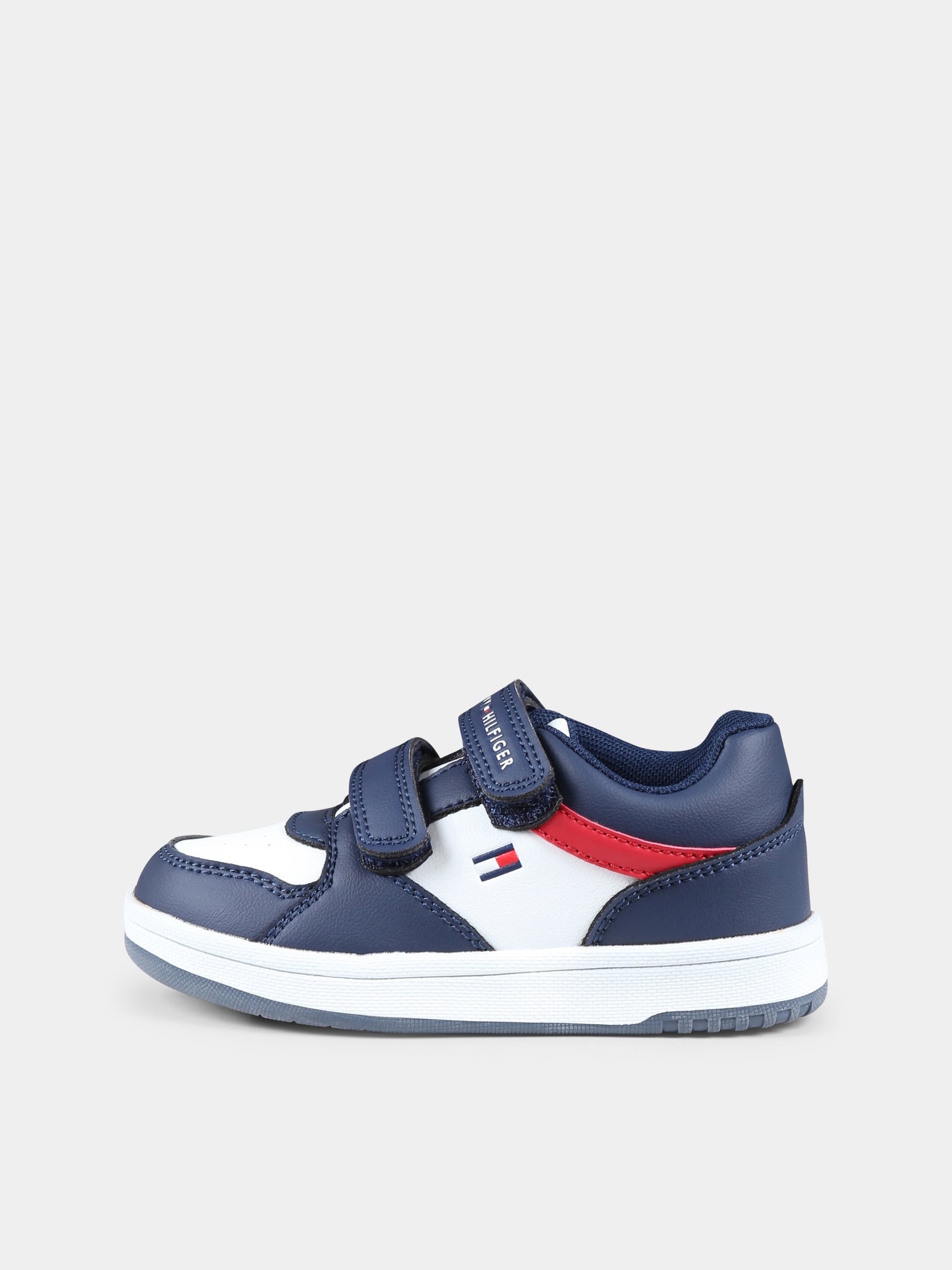 Sneakers blu per bambino con logo,Tommy Hilfiger Junior,T1X9 33628 1351X007