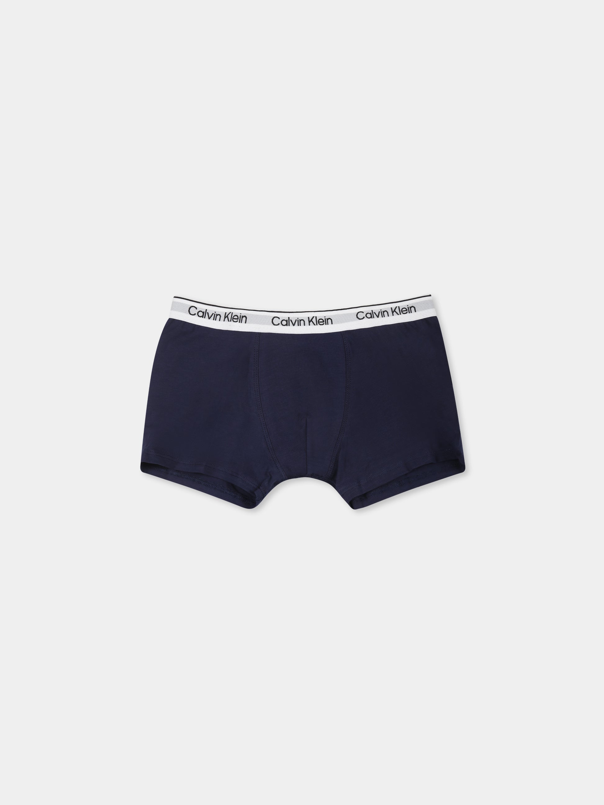 Set boxer multicolor per bambino con logo,Calvin Klein Kids,B70B700490 0SR