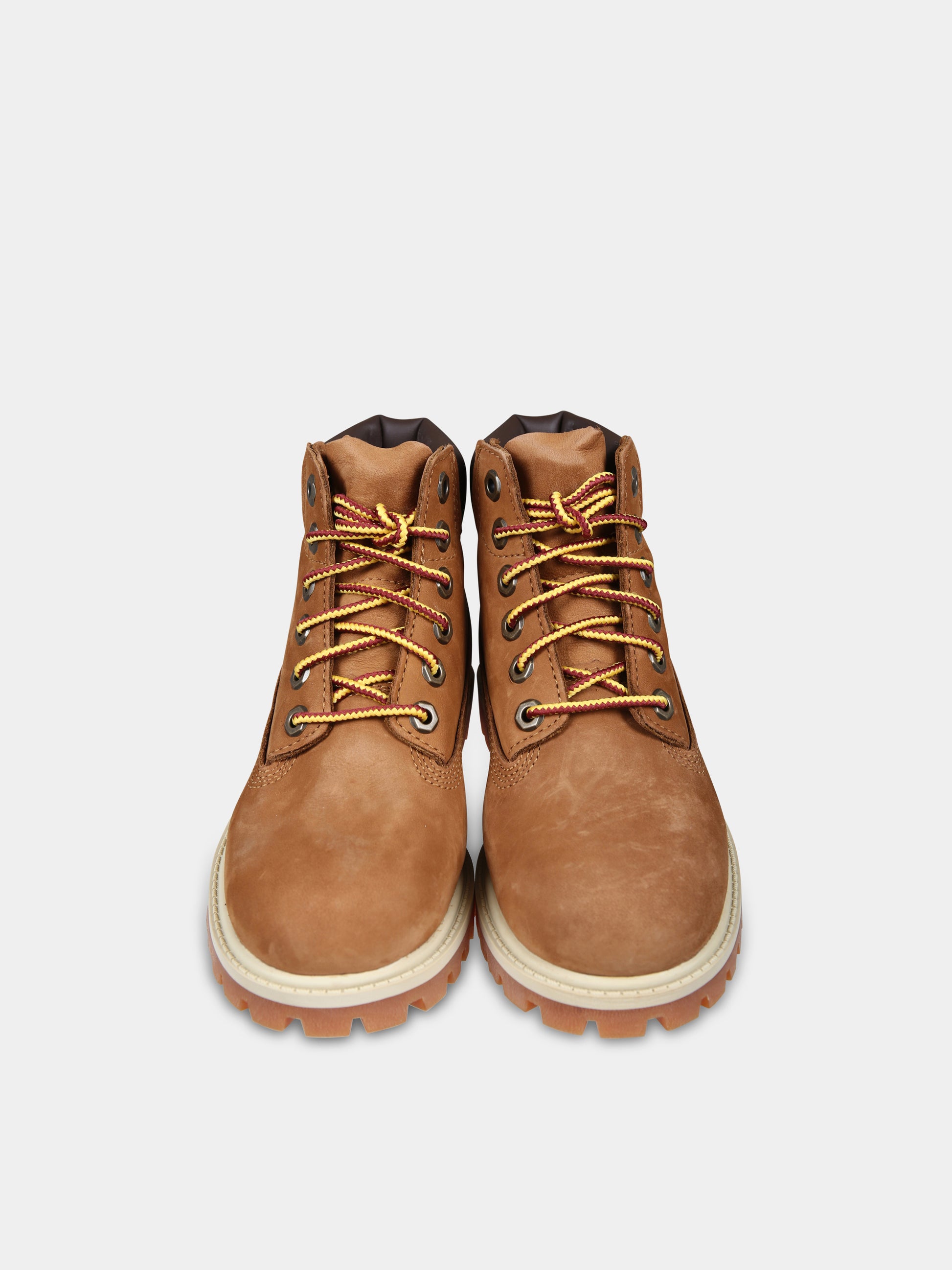Scarponcini marroni 6 In Premium Wp per bambino con logo,Timberland,TB0148492141