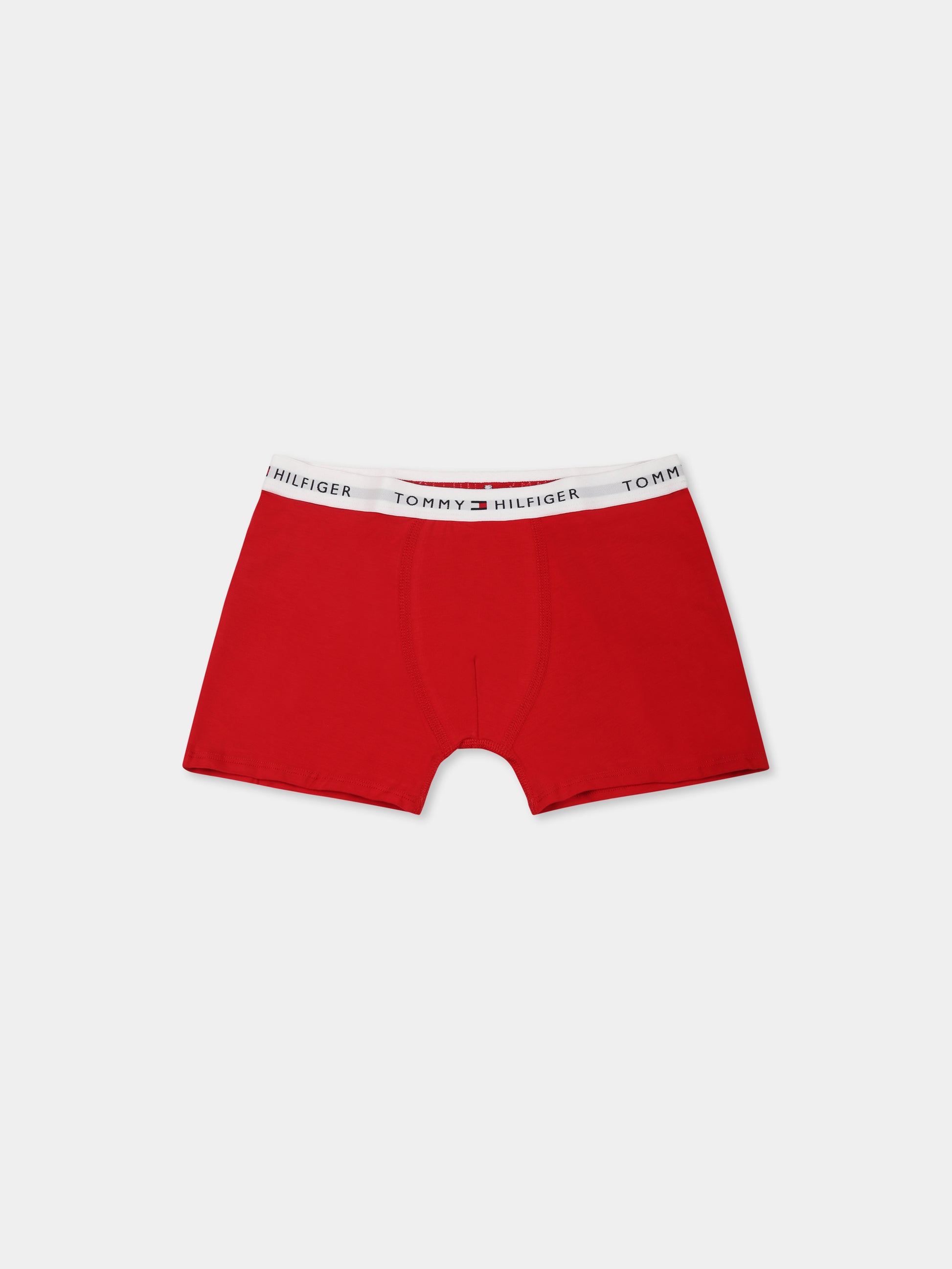 Set boxer multicolor per bambino con logo,Tommy Hilfiger Junior,UB0UB00548 0XF