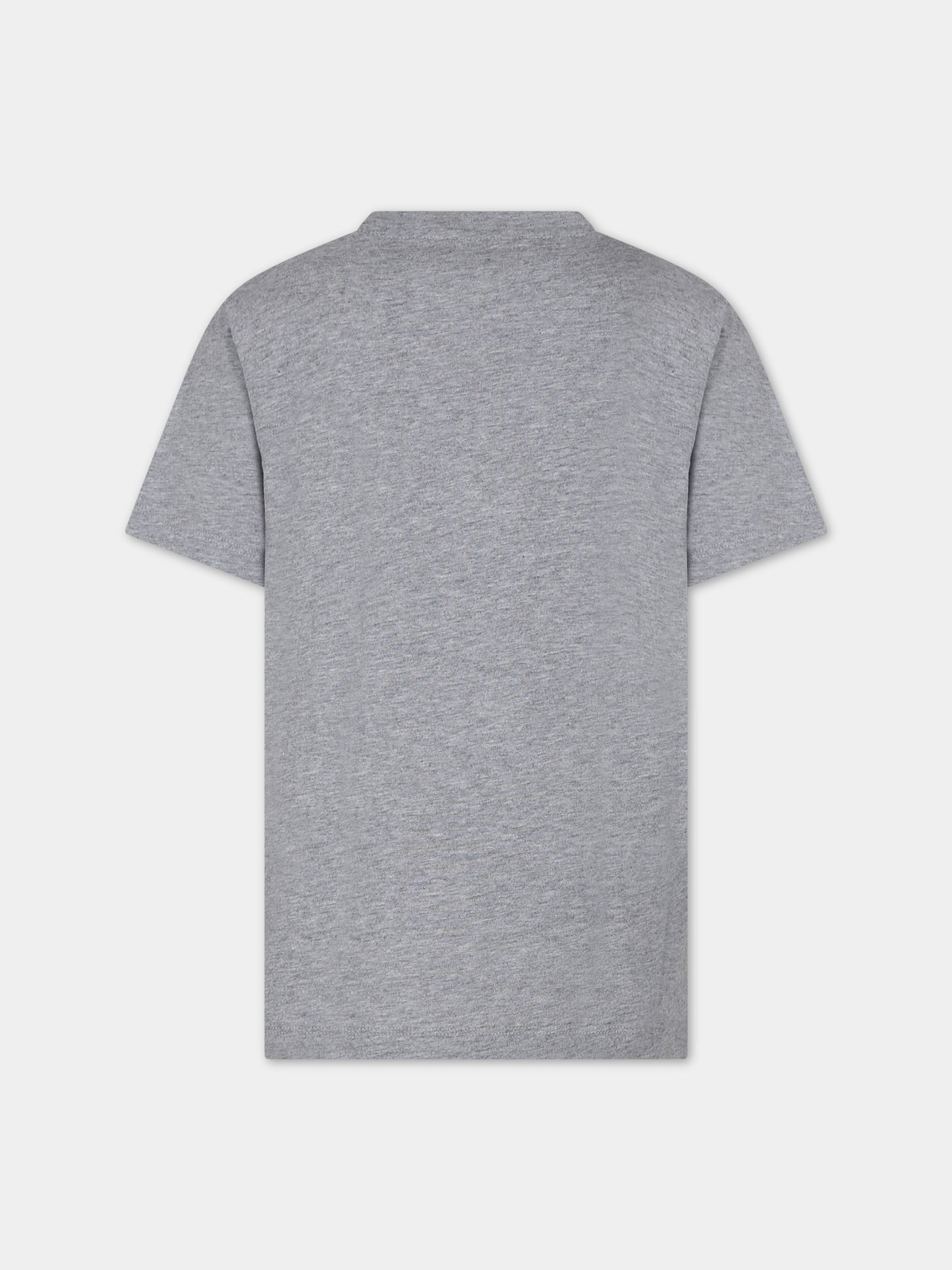 T-shirt grigia per bambino con Medusa,Versace,1000129 1A09841 2EG40