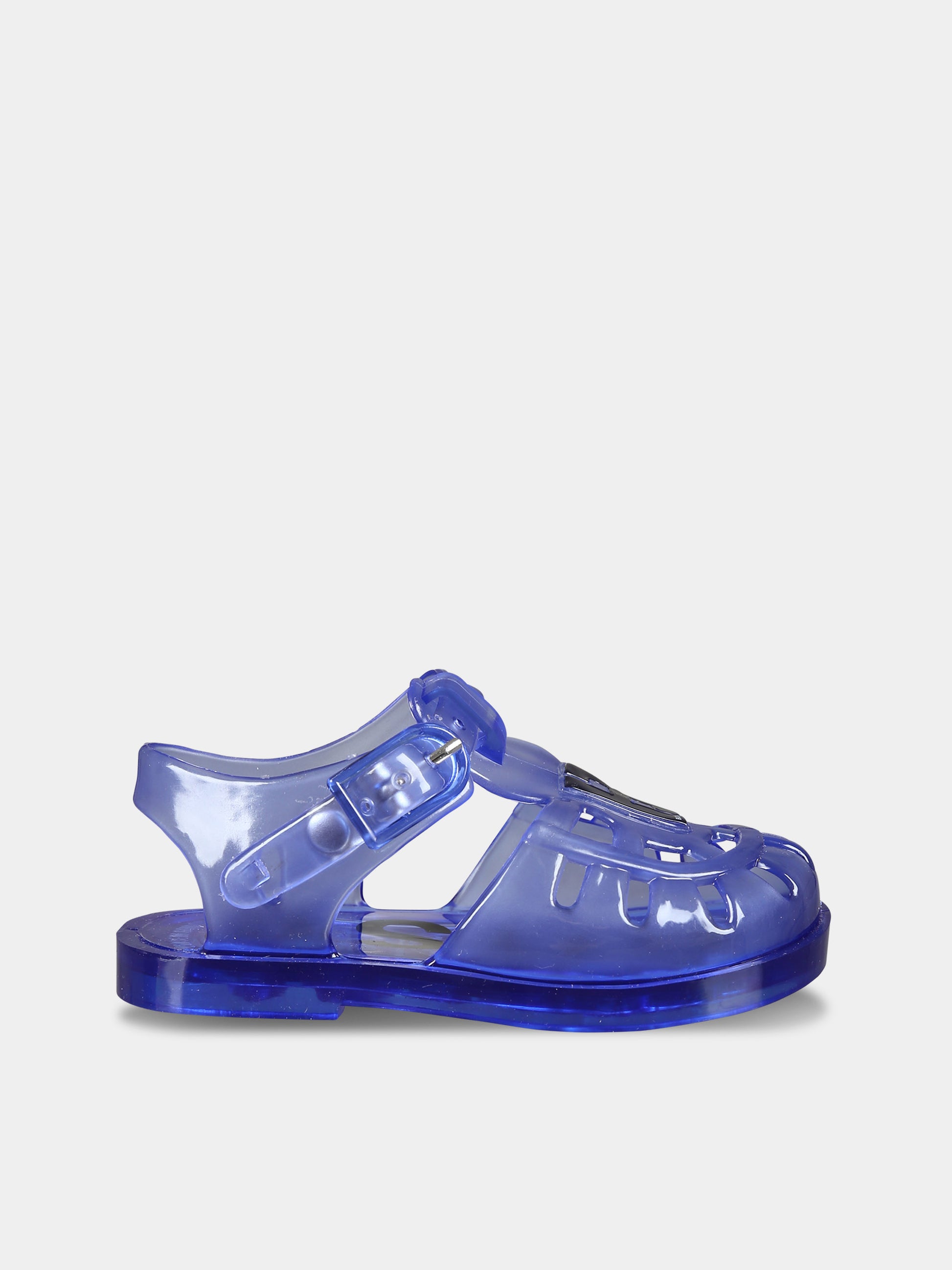 Ragnetti blu per neonato con logo,Boss,J09189 79B