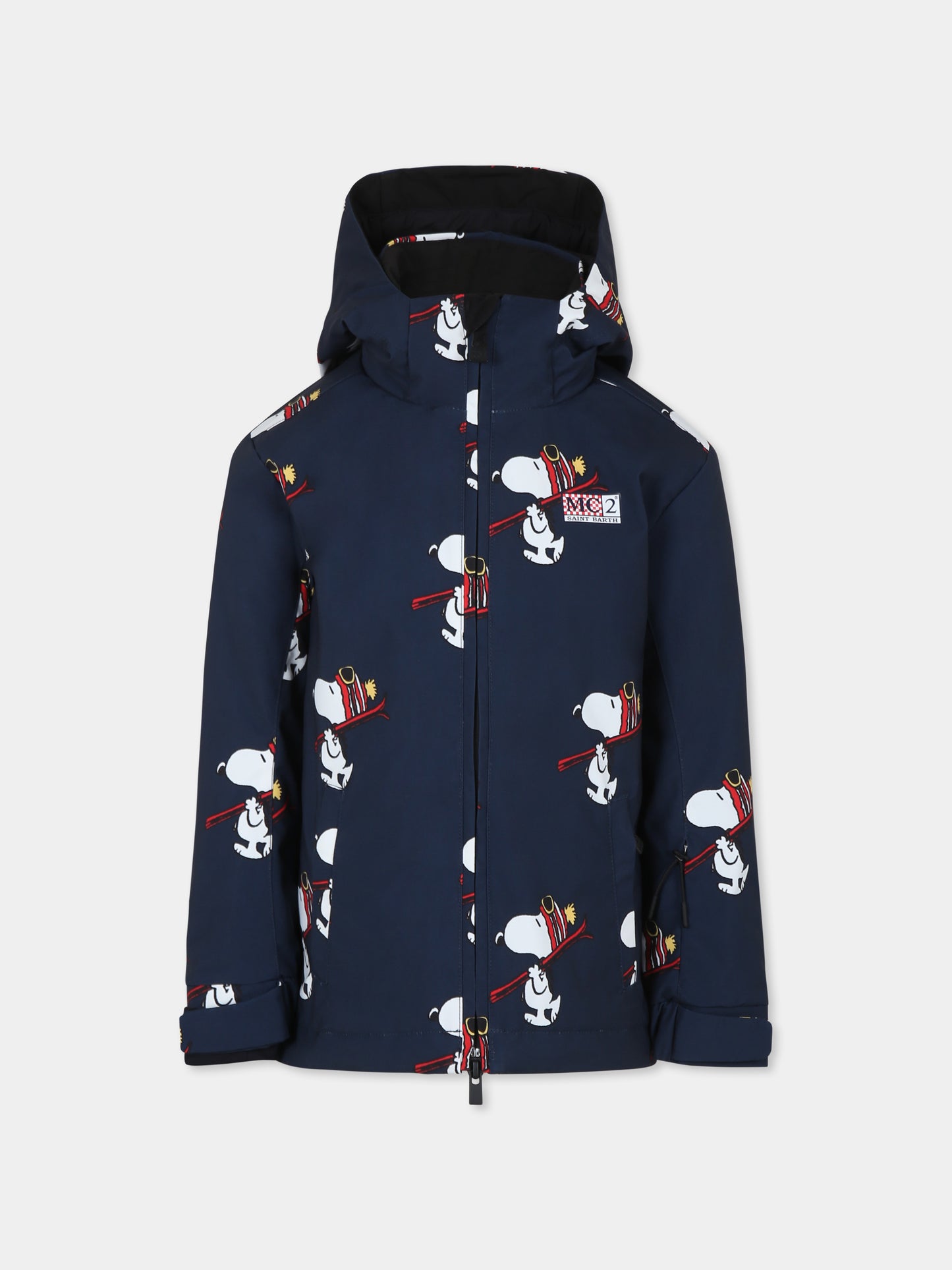 Piumino blu per bambino con Snoopy,Mc2 Saint Barth,WLD0001 - 00396G