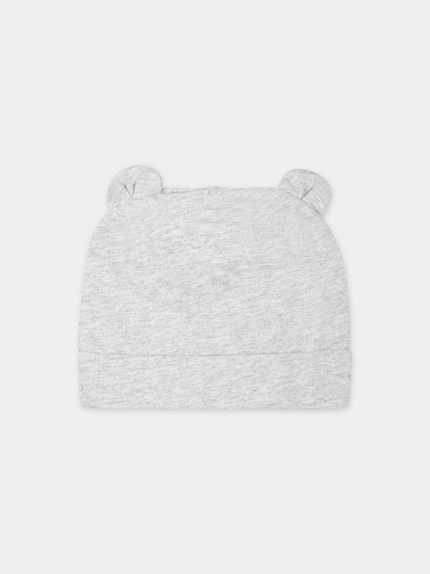 Set grigio per neonati con Teddy Bear e logo,Moschino Kids,MUY06Q LCA19 60926