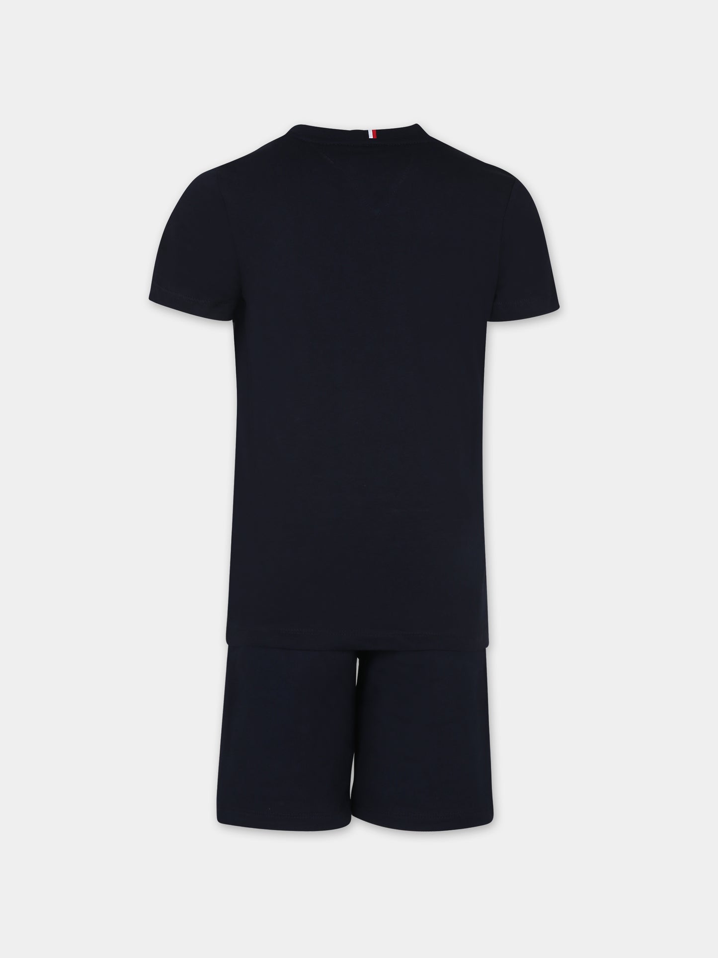 Completo blu per bambino con logo,Tommy Hilfiger Junior,24STHKB0KB08829J DW