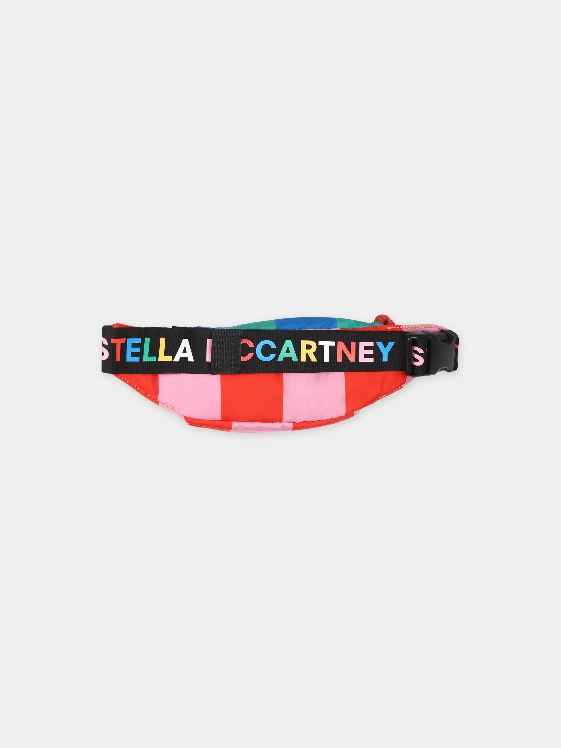 Marsupio multicolor per bambina con logo,Stella Mccartney Kids,TT0C58 Z1499 999MC